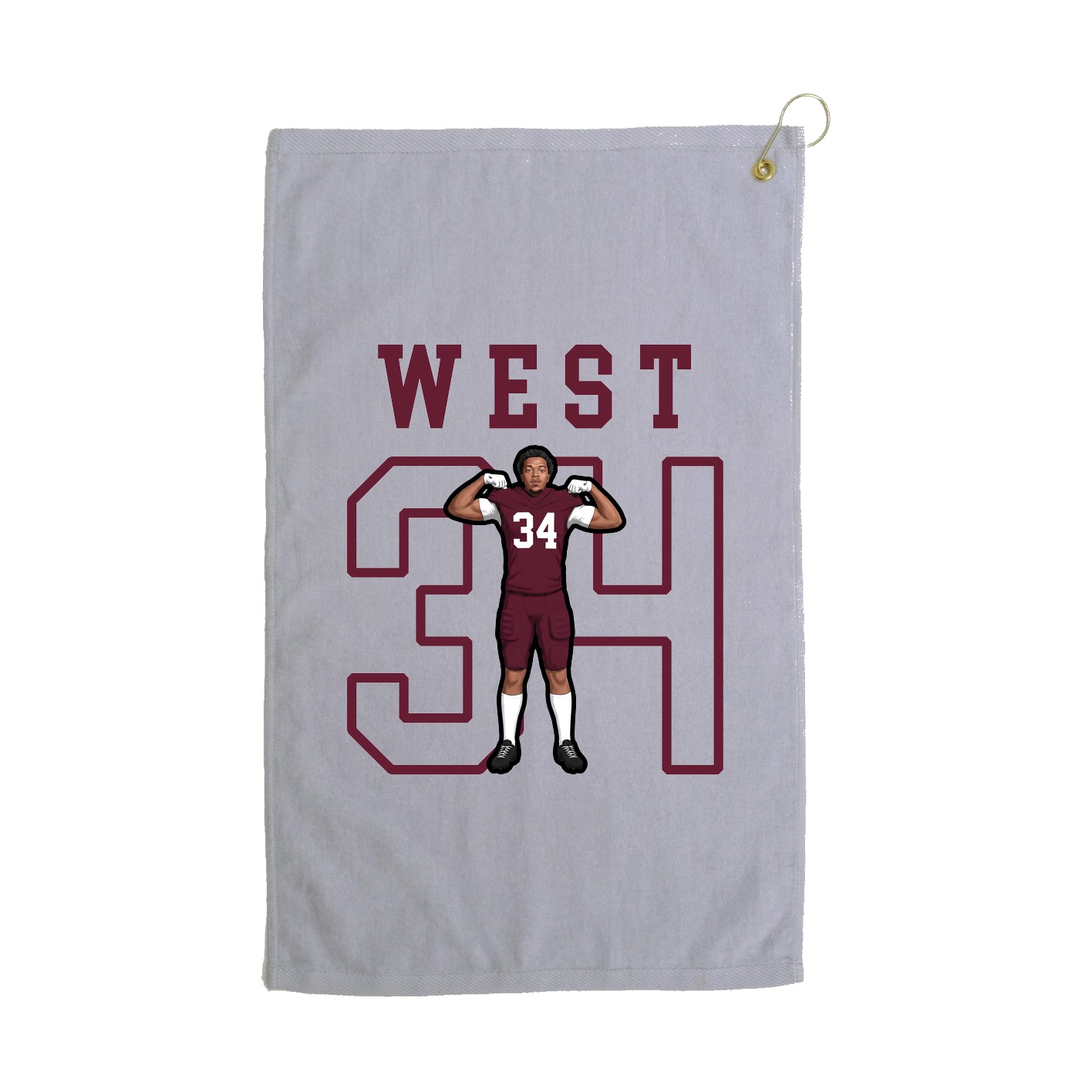 Golf Towel — Shirsey in Grey