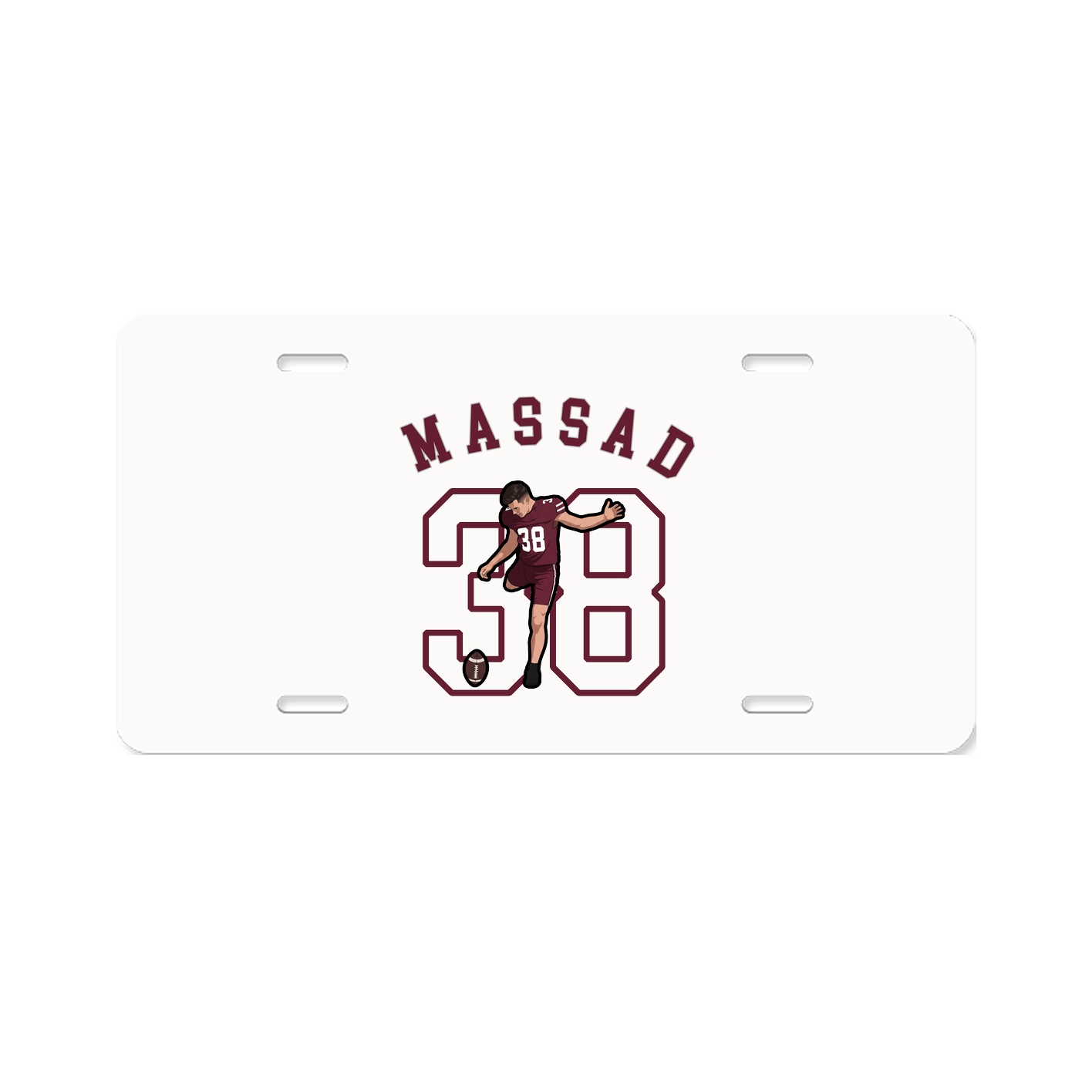 License Plate — Shirsey Arch in Classic