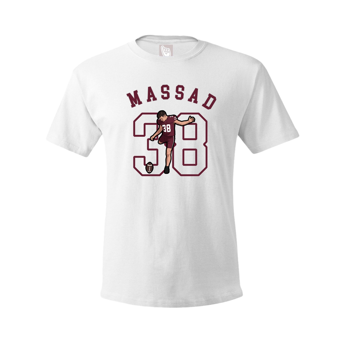 Tee — Shirsey Arch in White