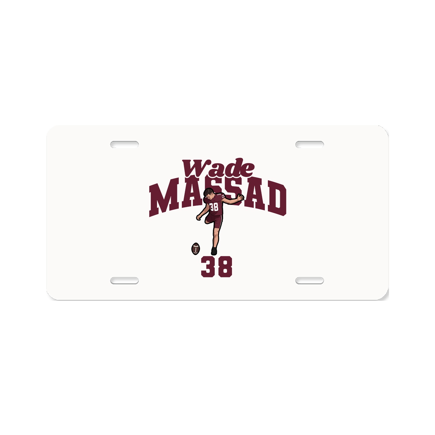 License Plate — Signature Arch in Classic
