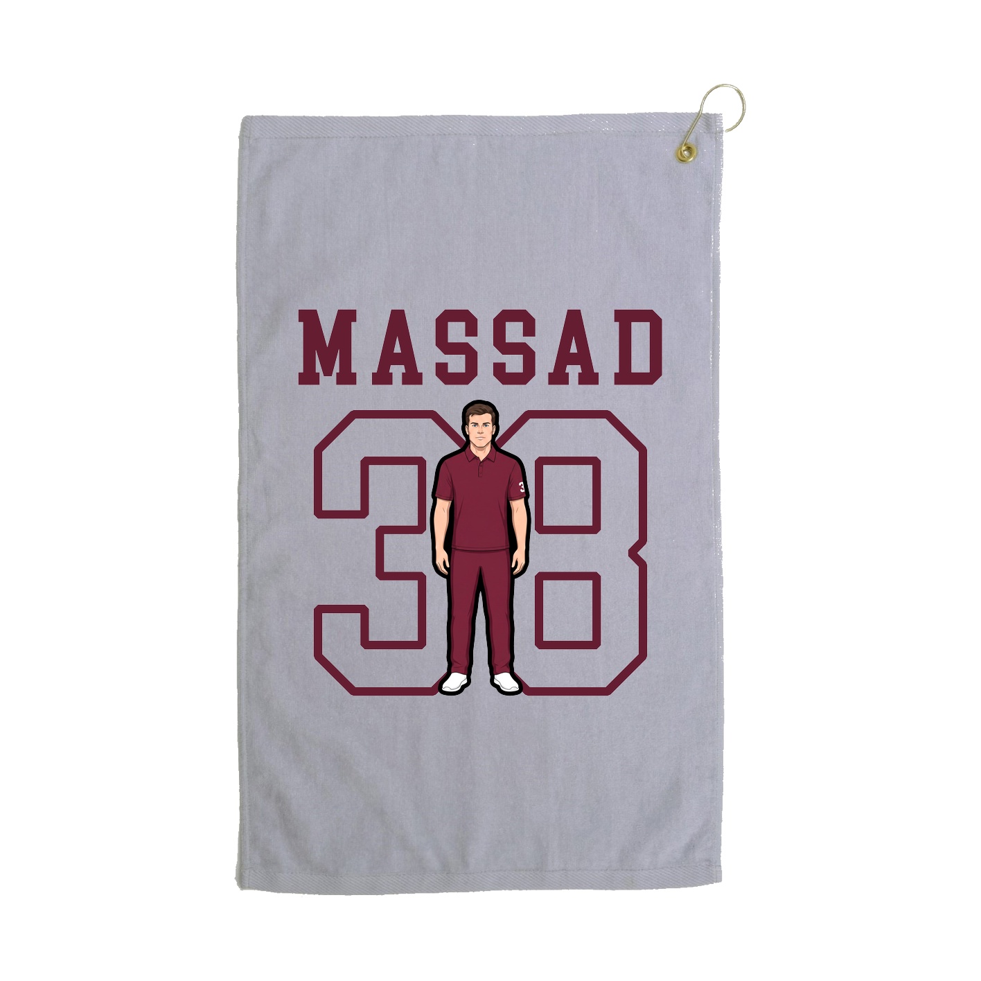 Golf Towel — Shirsey in Grey
