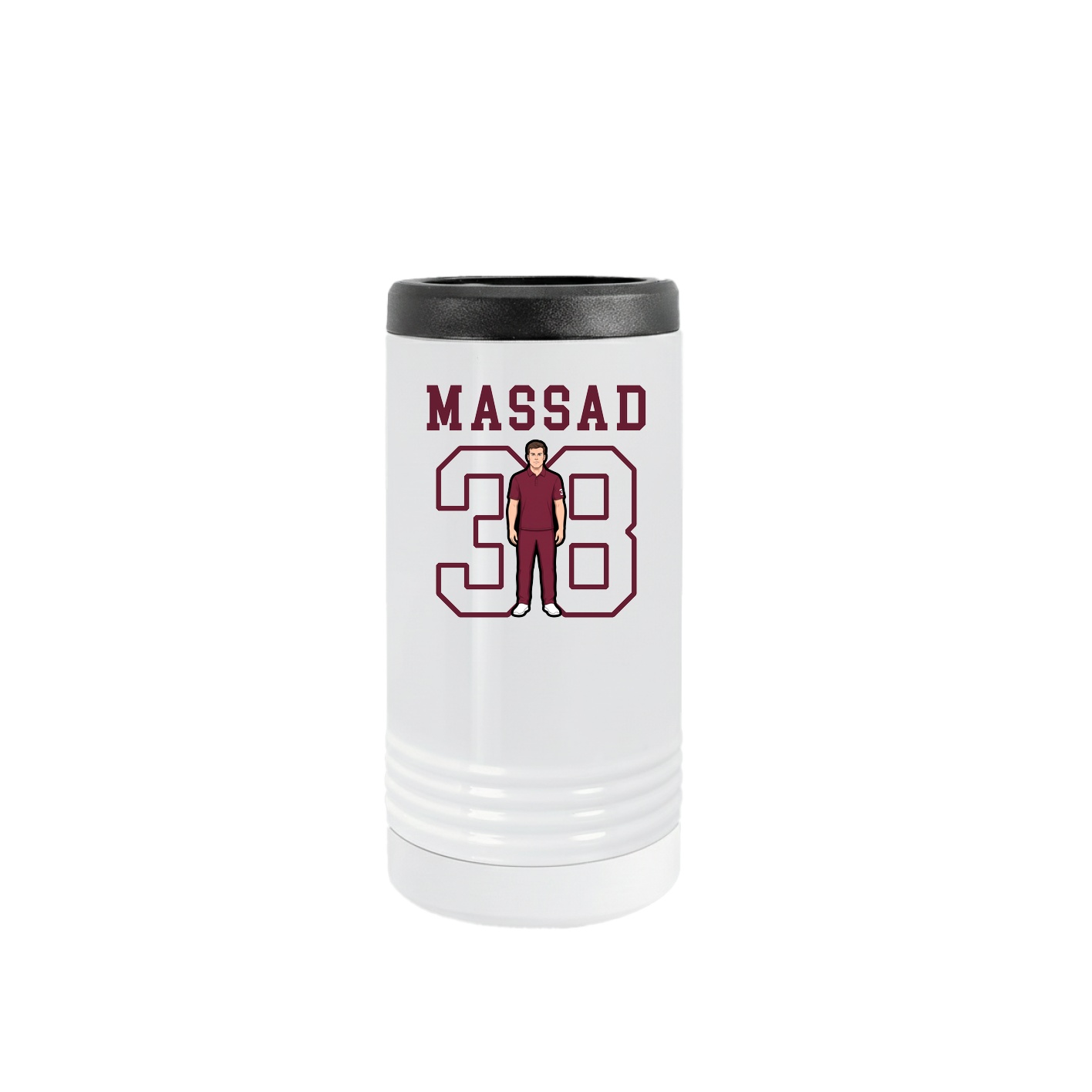 Slim Beverage Holder — Shirsey in White