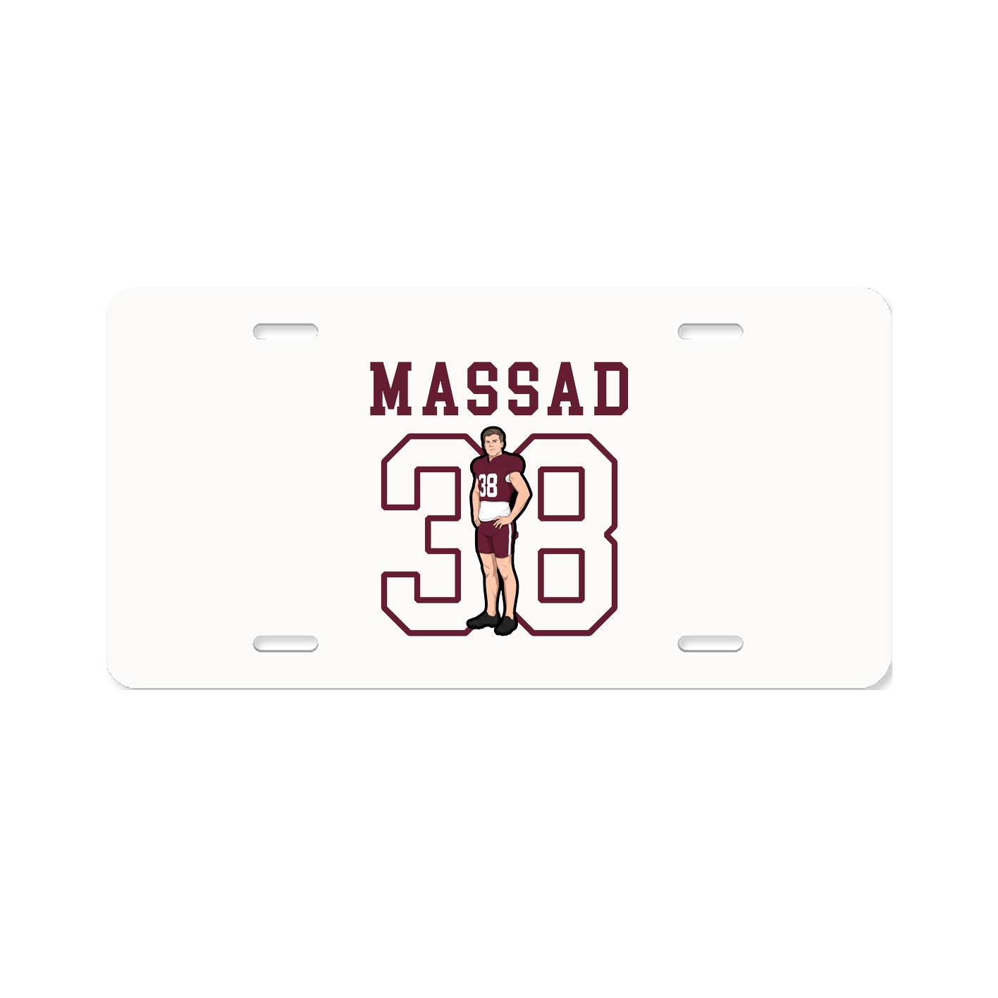 License Plate — Shirsey in Classic