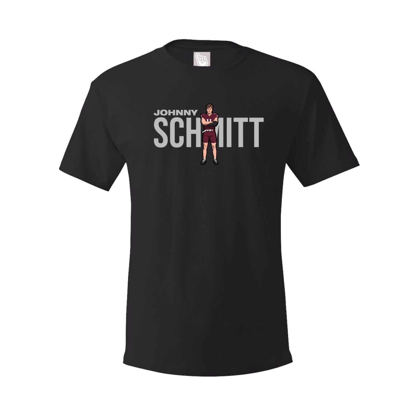 Tee — Player Name in Black