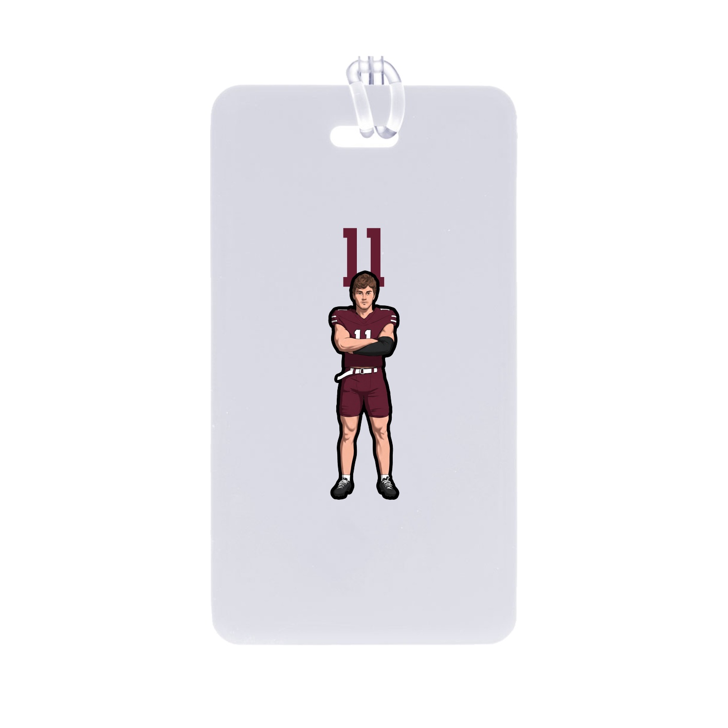 Bag Tag — Number Top in Classic