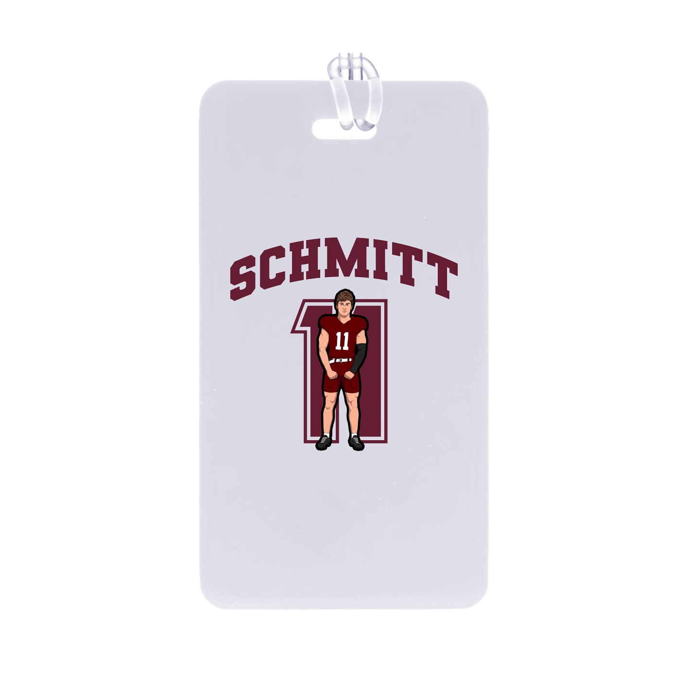 Bag Tag — Number in Classic