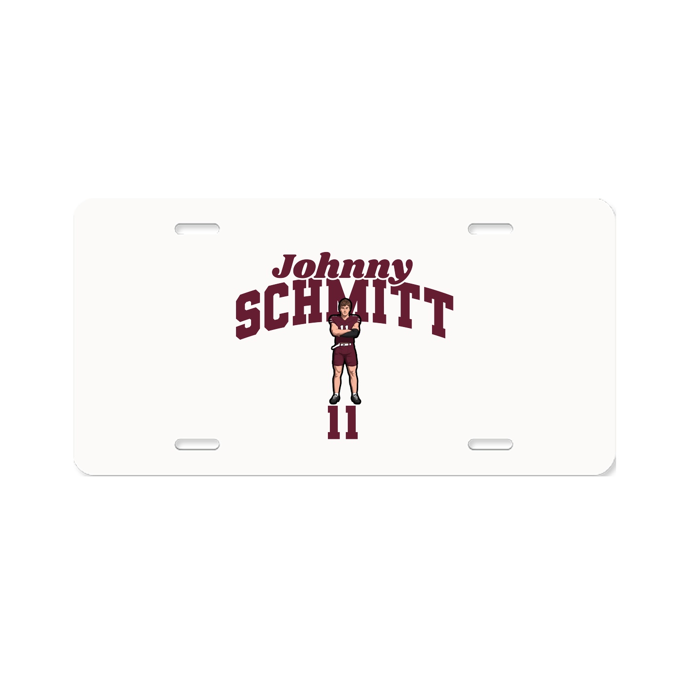 License Plate — Signature Arch in Classic