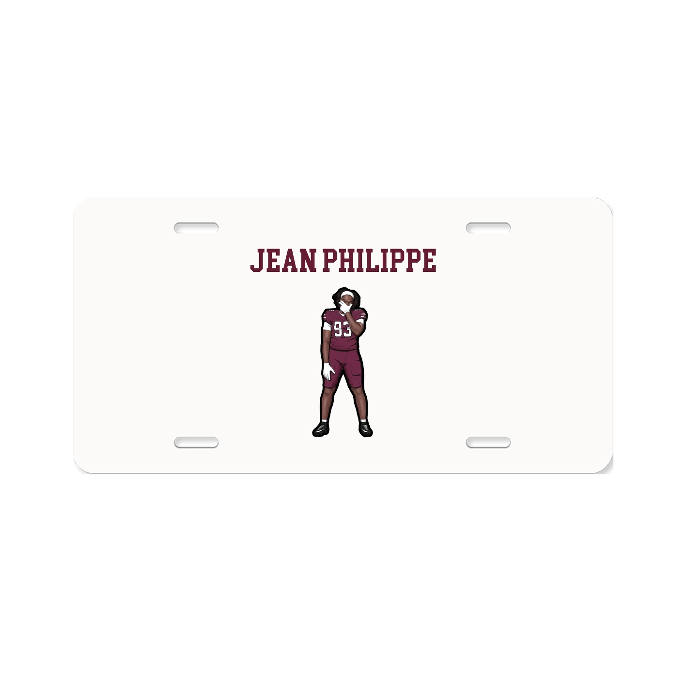 License Plate — Shirsey in Classic