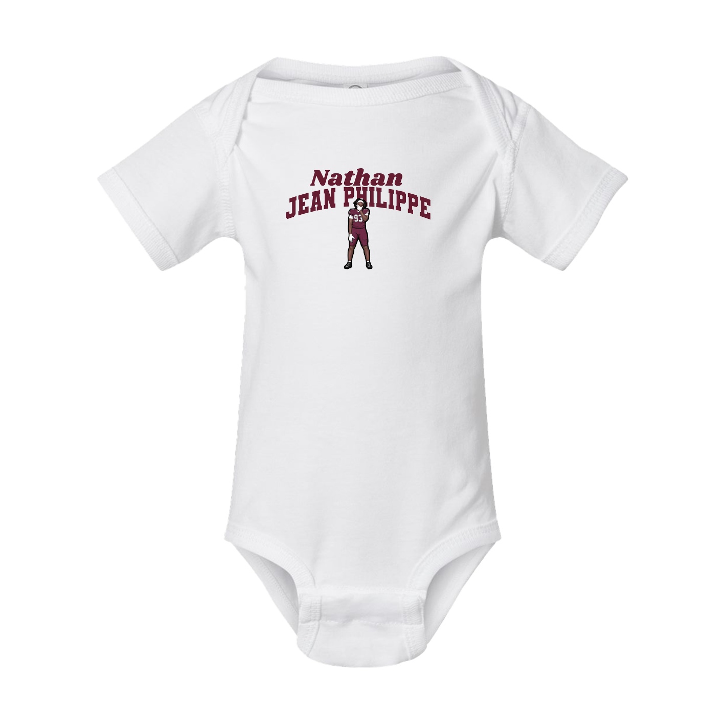 Baby Onesie — Signature Arch in White