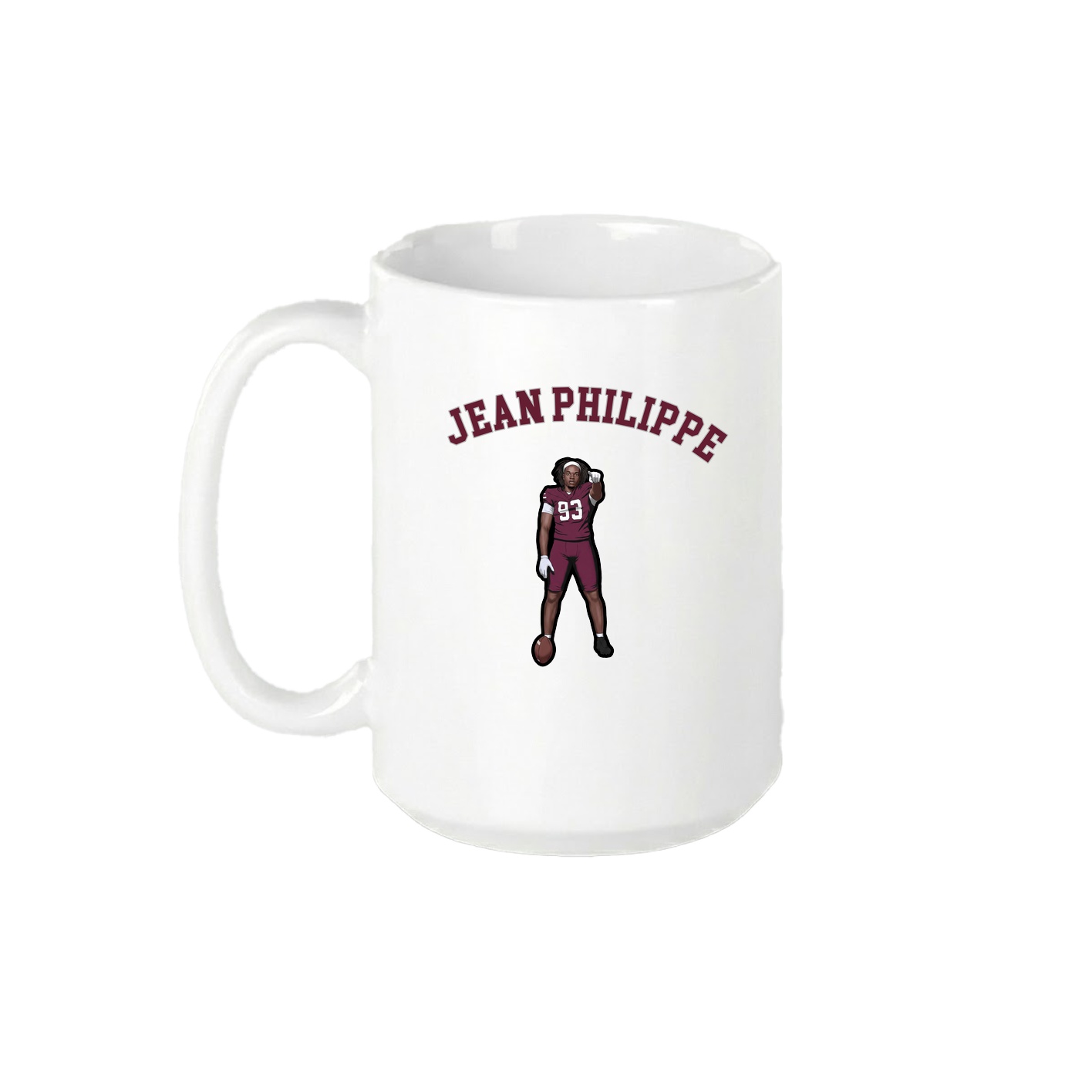 15oz Coffee Mug — Shirsey Arch in White