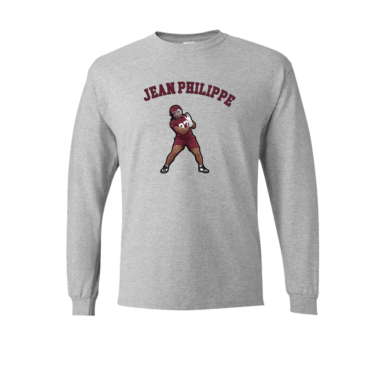 Long Sleeve Tee — Shirsey Arch in Grey