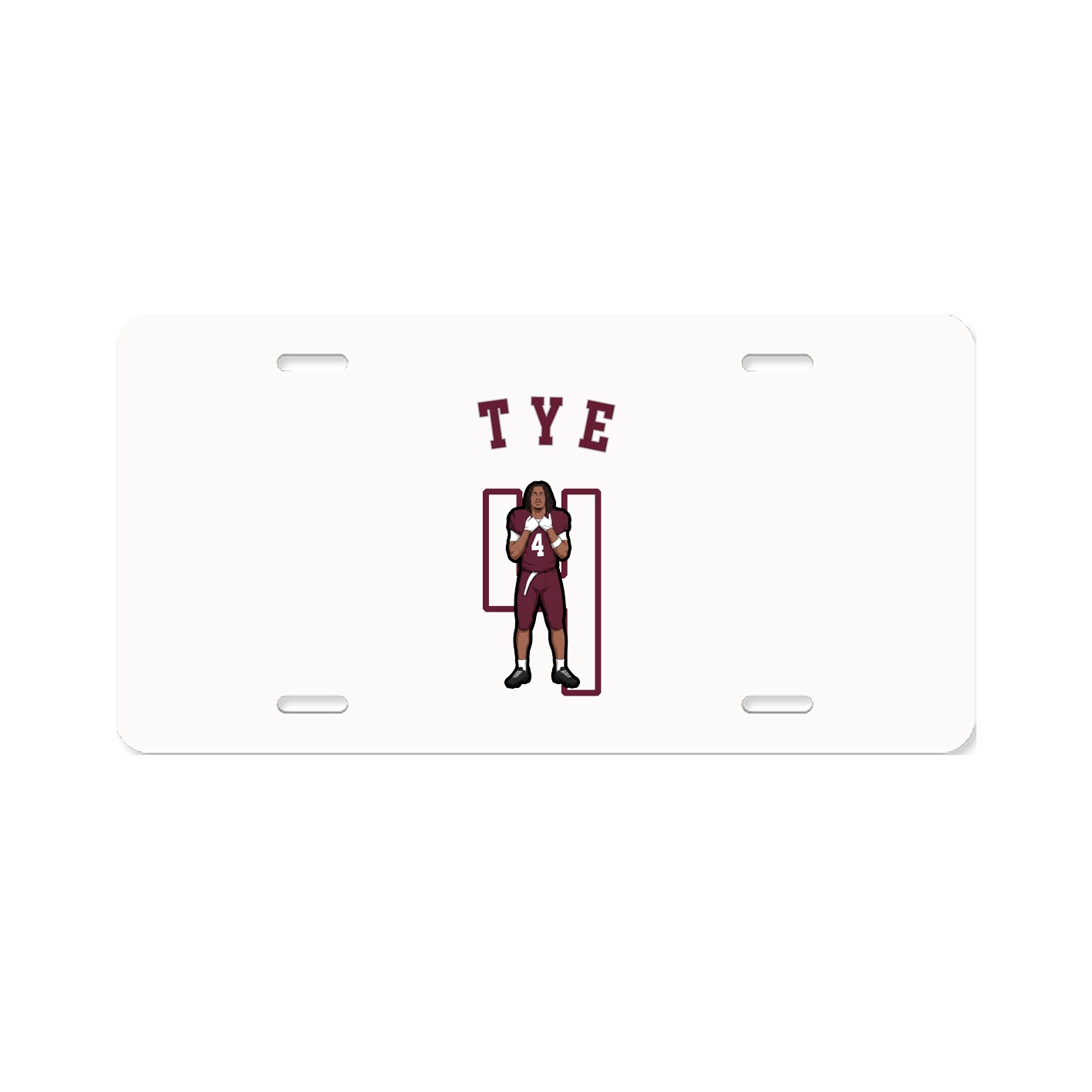License Plate — Shirsey Arch in Classic
