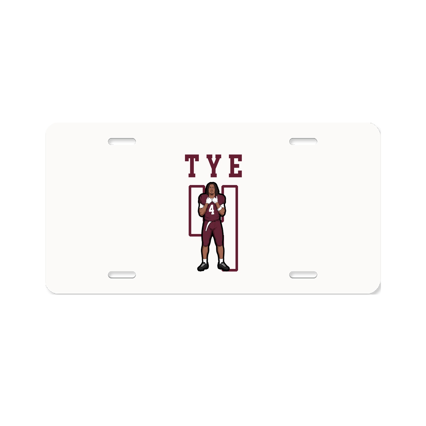 License Plate — Shirsey in Classic
