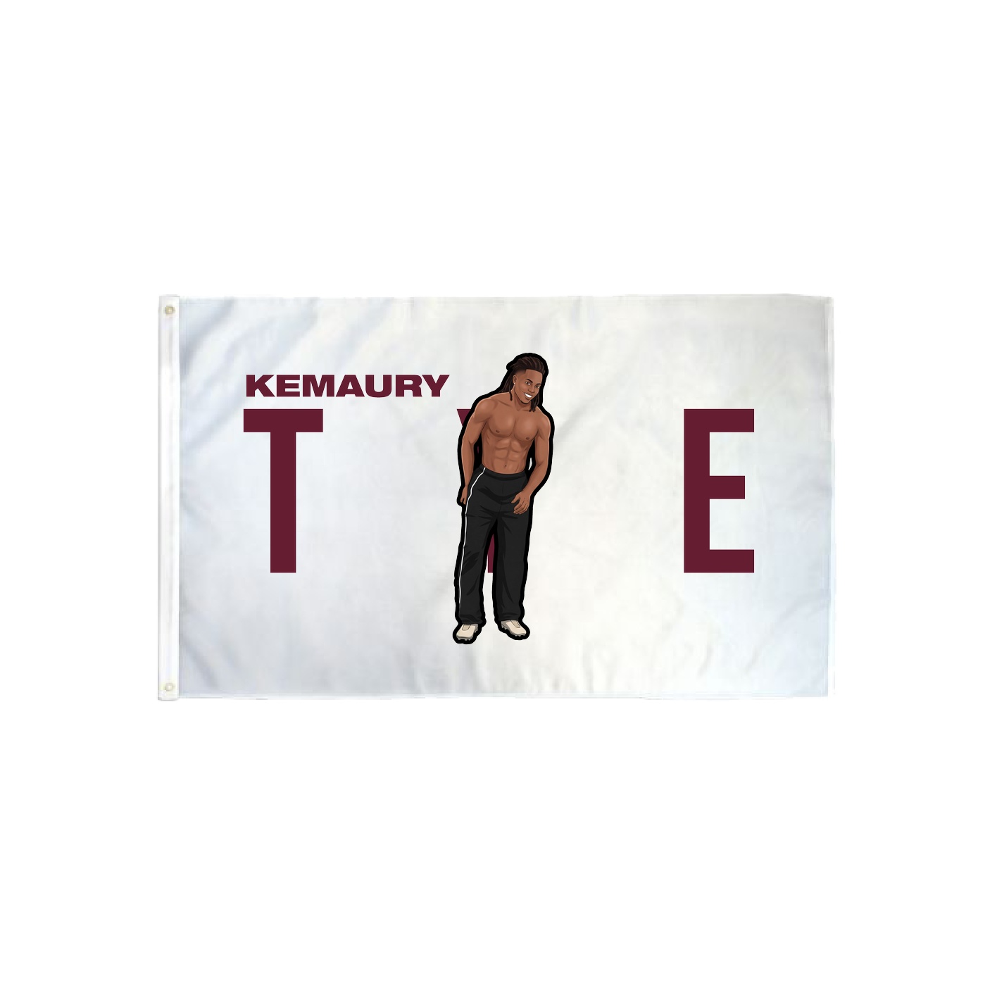 3x5 Flag — Player Name in Classic