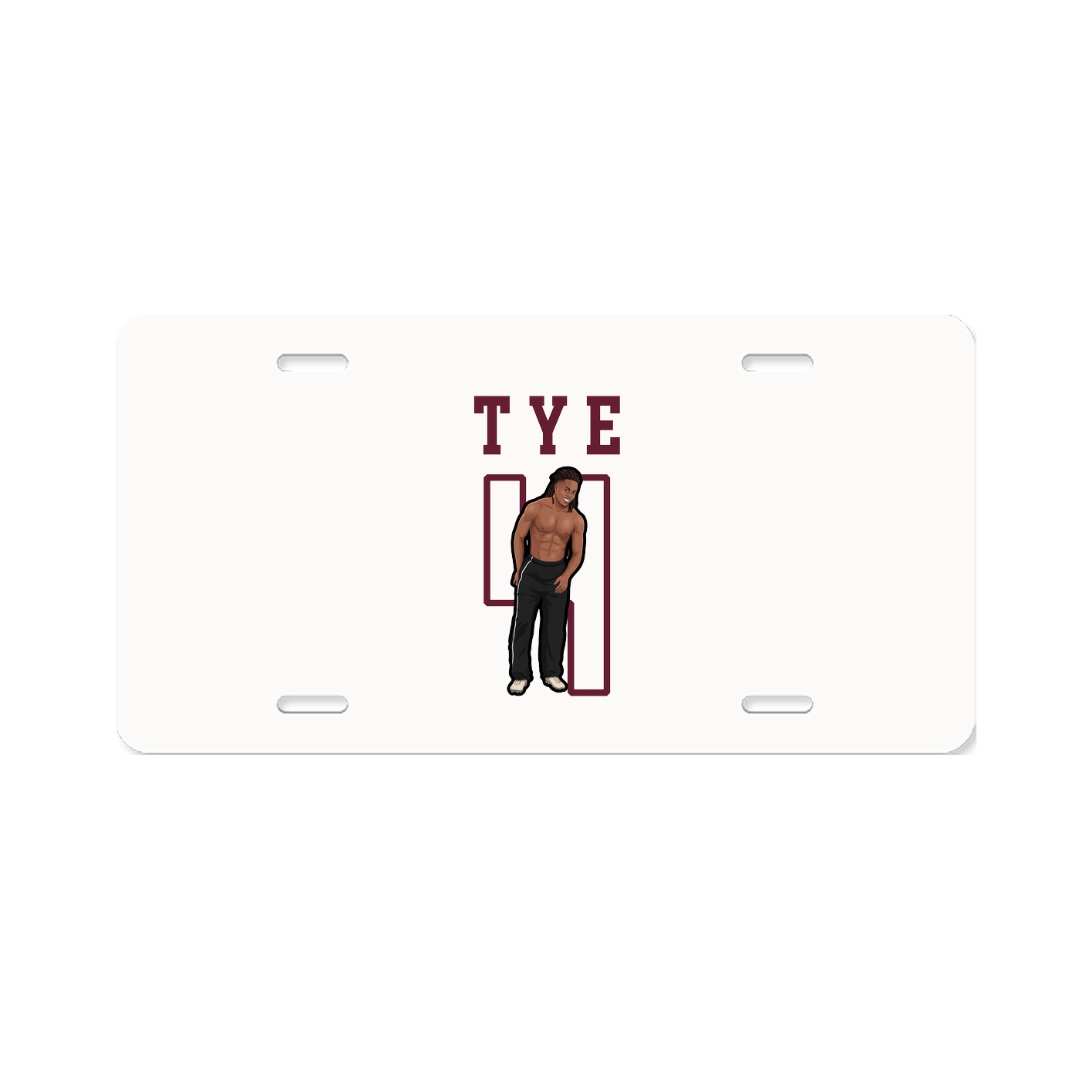 License Plate — Shirsey in Classic