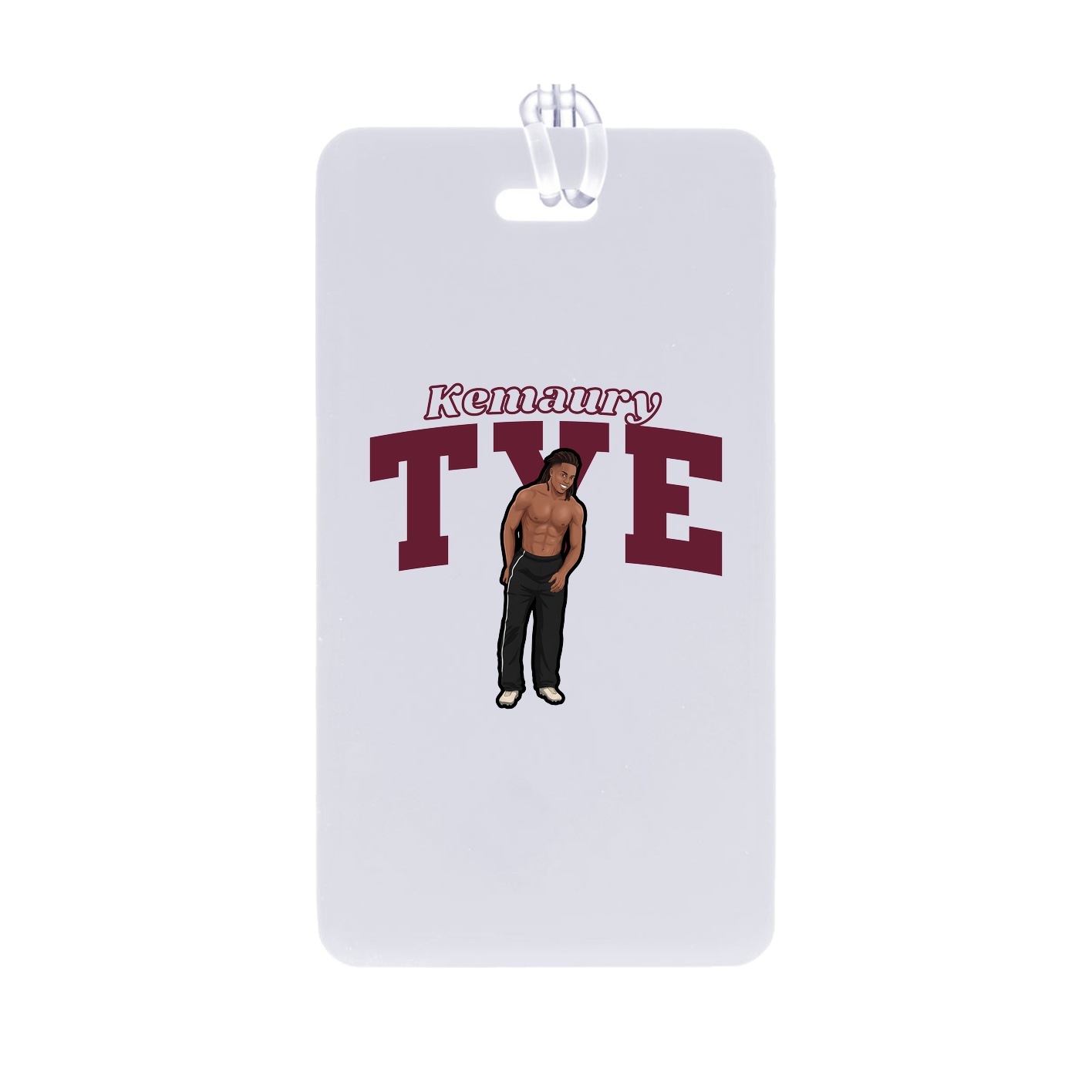 Bag Tag — Name Arch in Classic