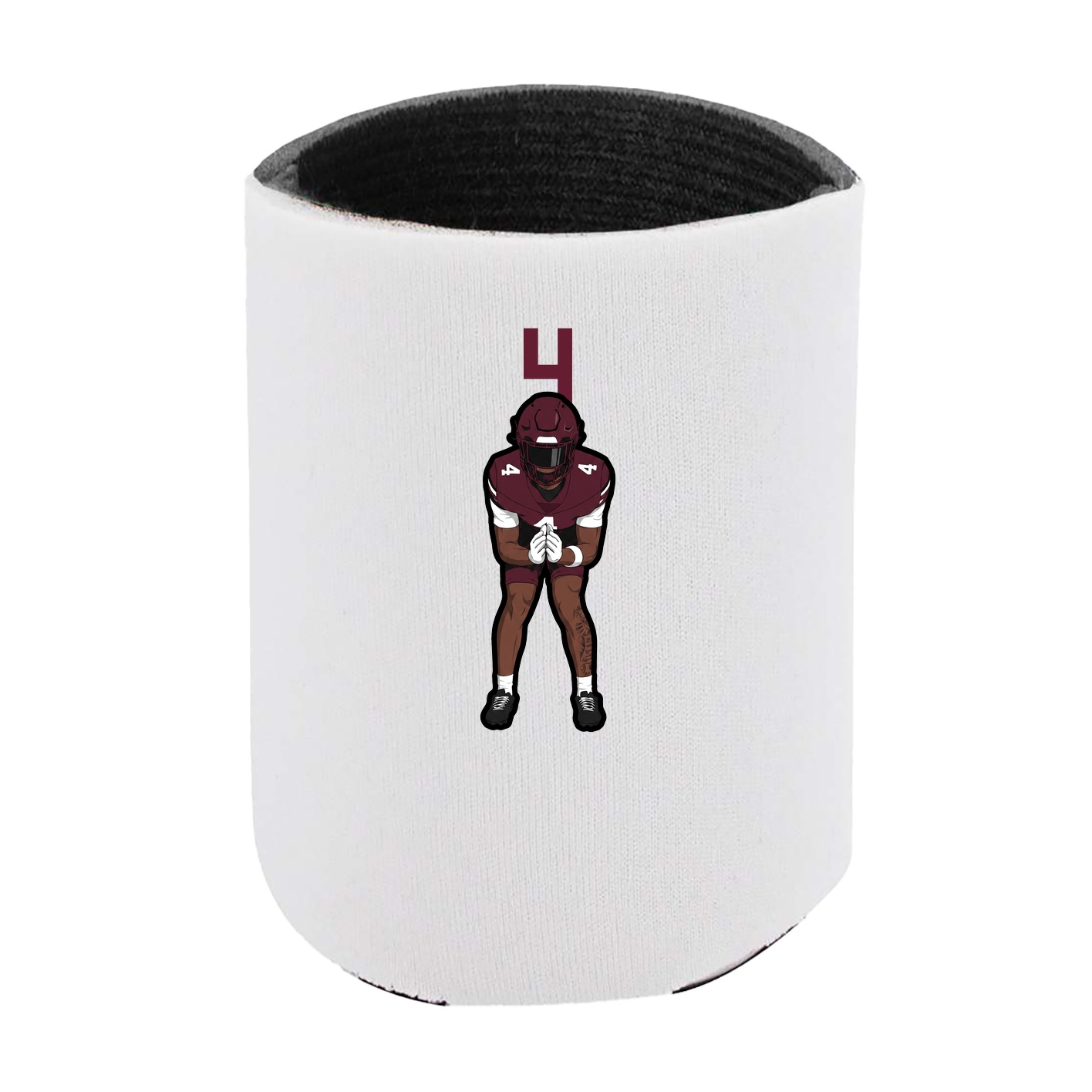 Can Holder — Number Top in White