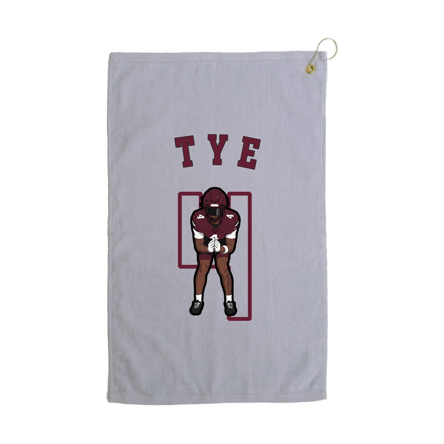 Golf Towel — Shirsey Arch in Grey