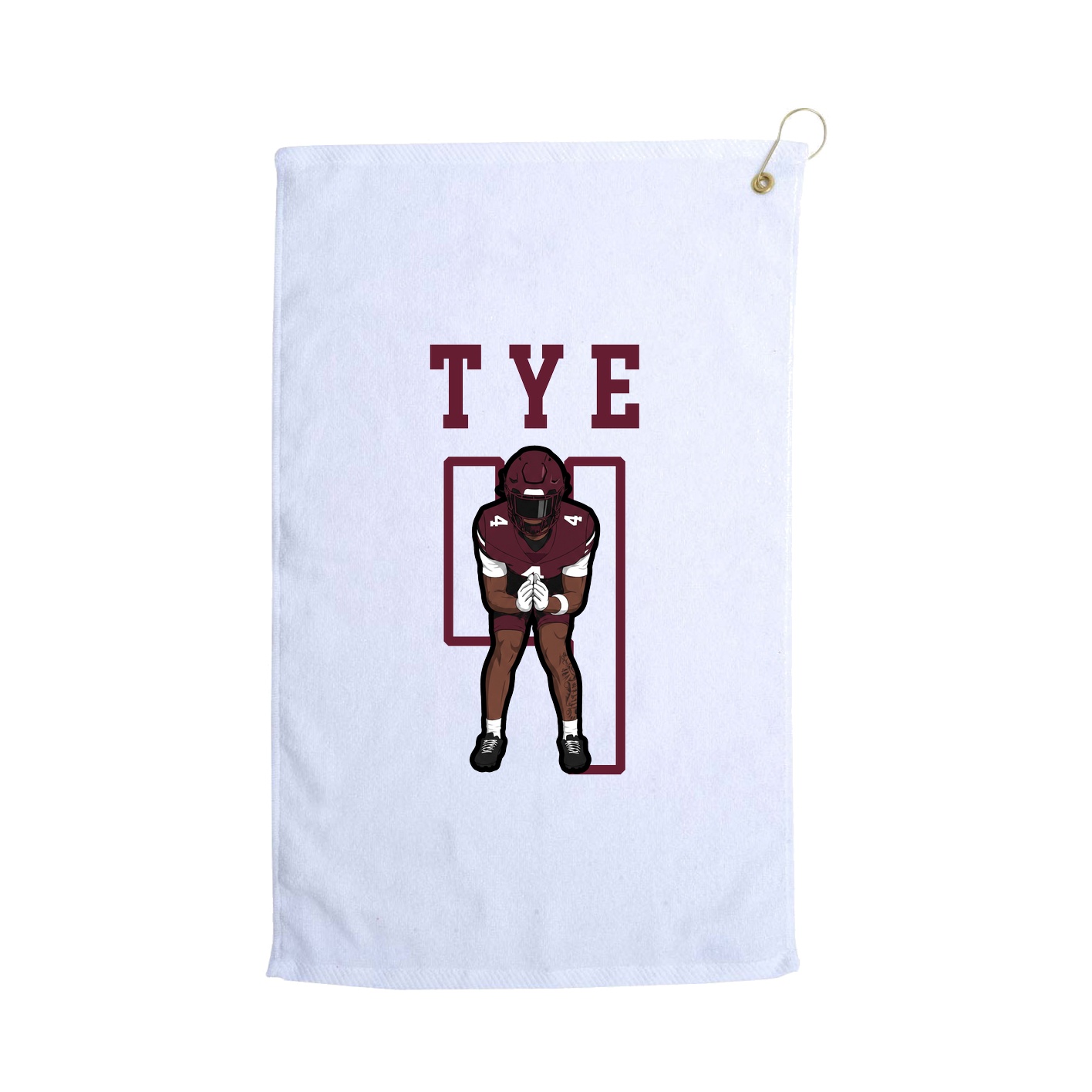 Golf Towel — Shirsey in White