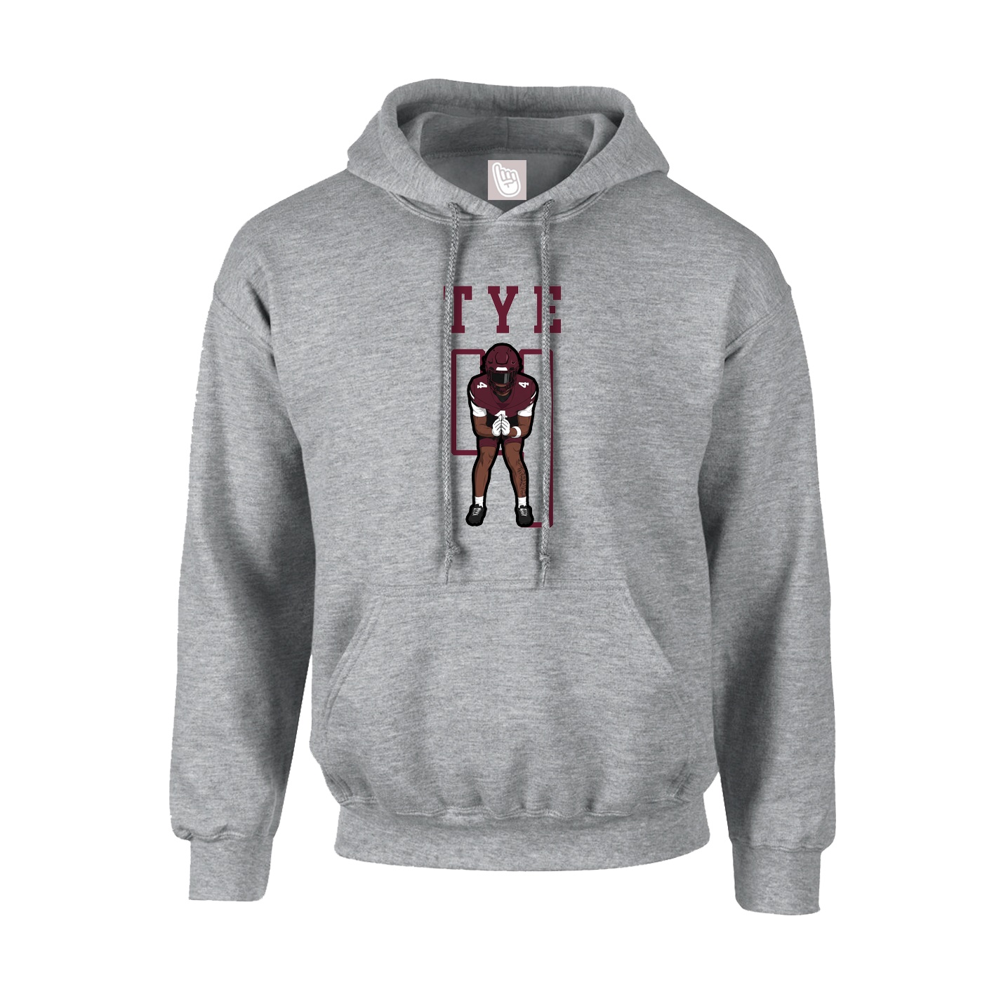 Hoodie — Shirsey in Grey