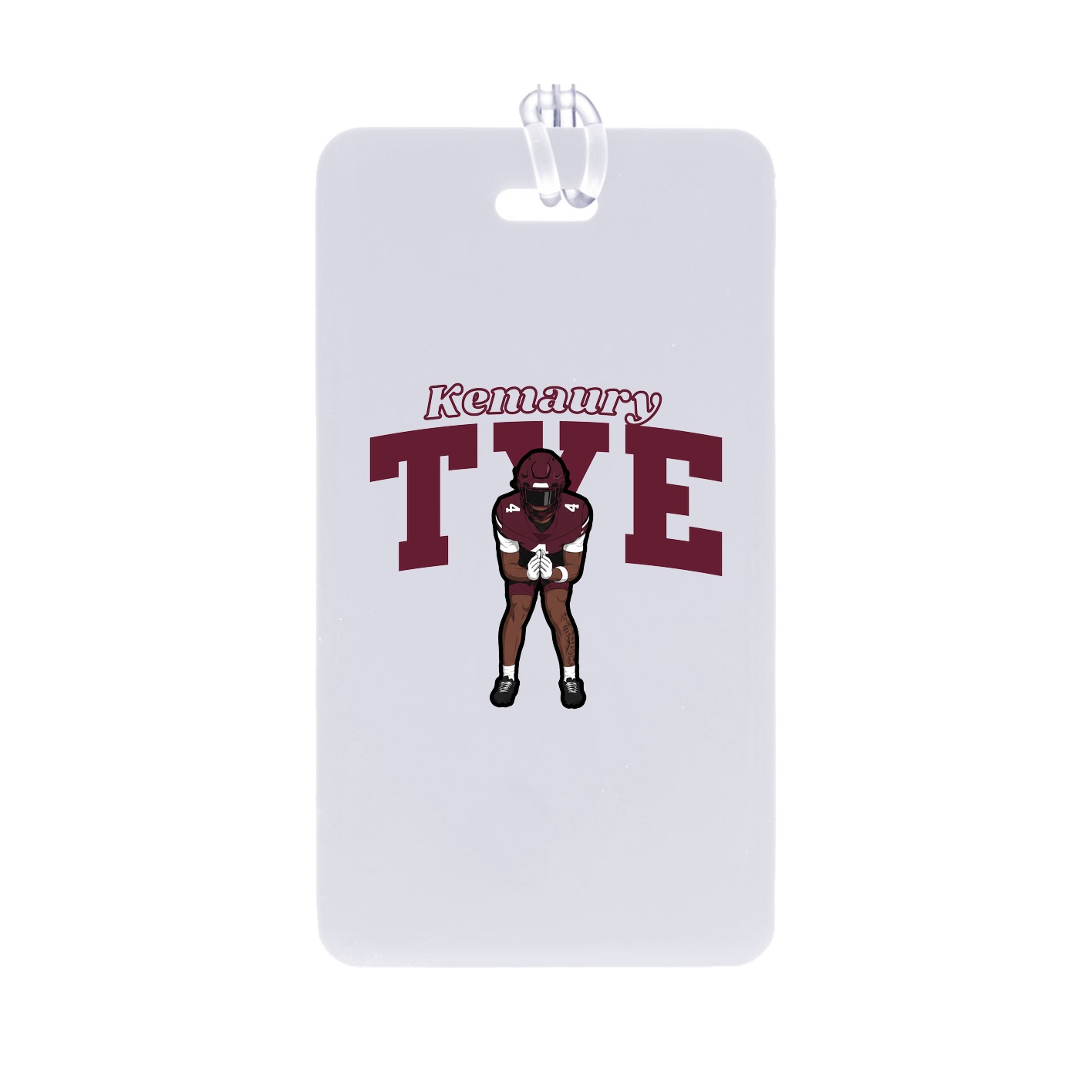 Bag Tag — Name Arch in Classic