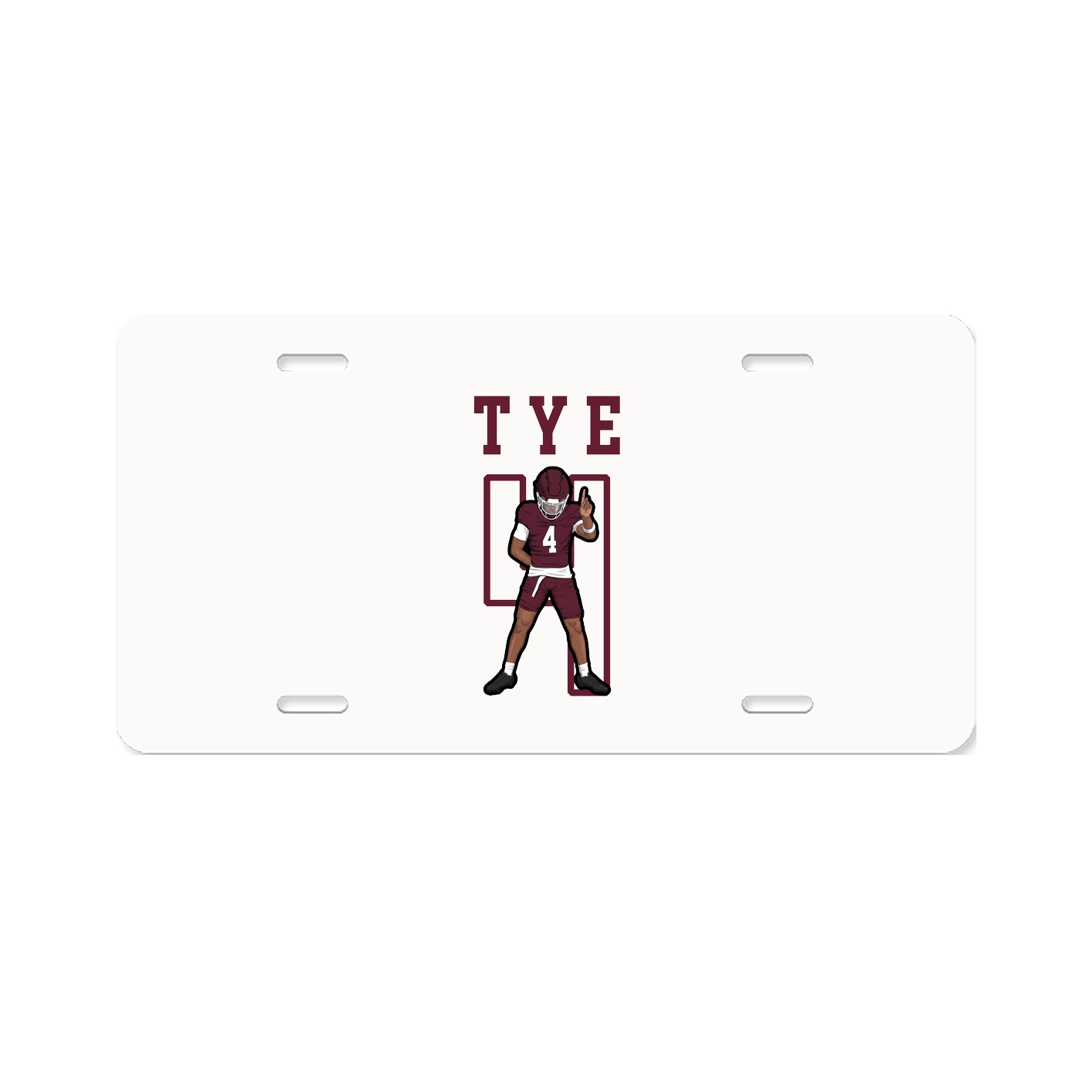 License Plate — Shirsey in Classic