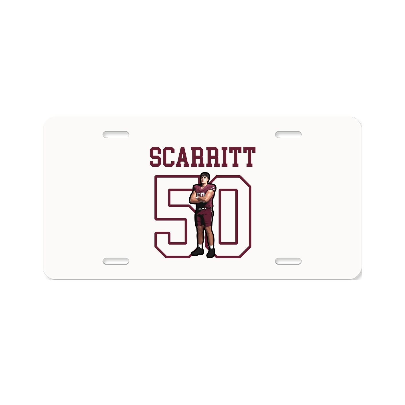 License Plate — Shirsey in Classic