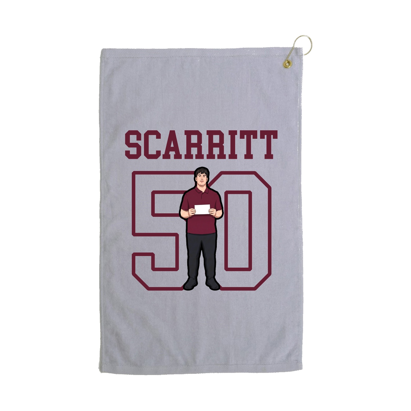 Golf Towel — Shirsey in Grey