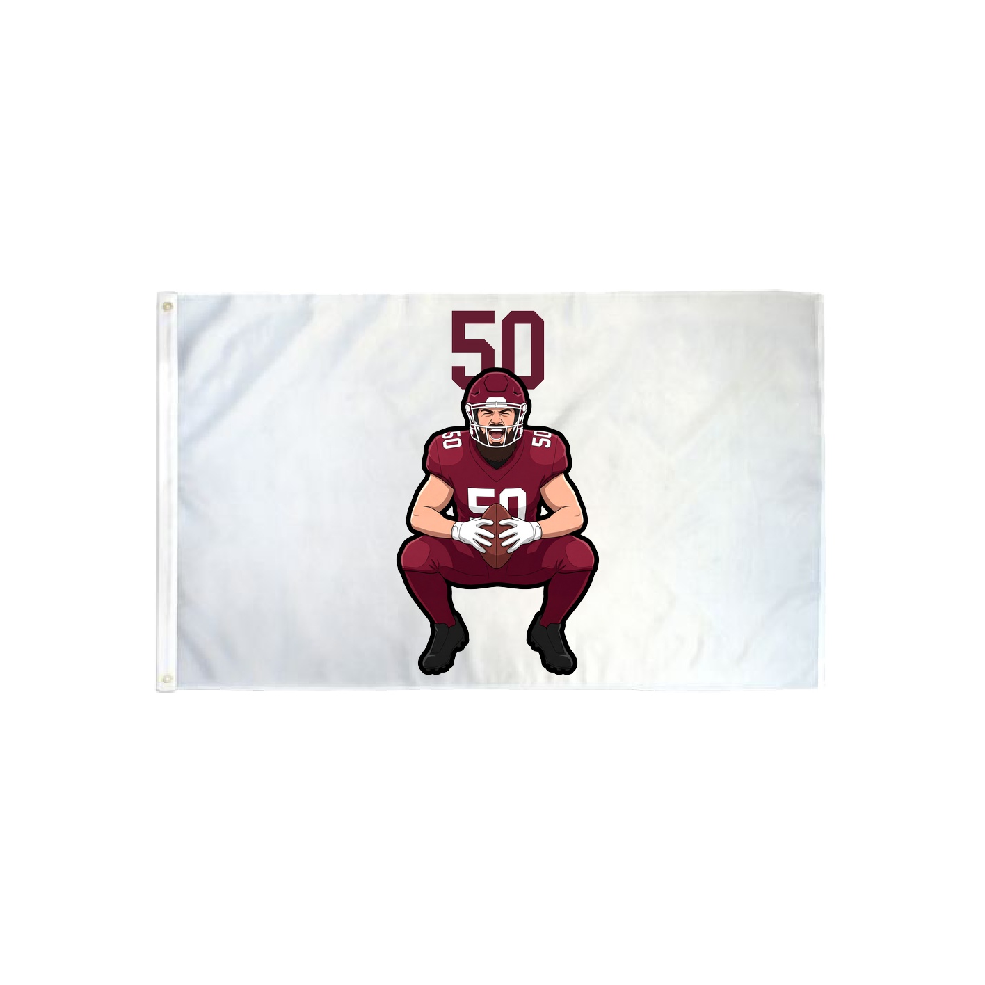 3x5 Flag — Number Top in Classic