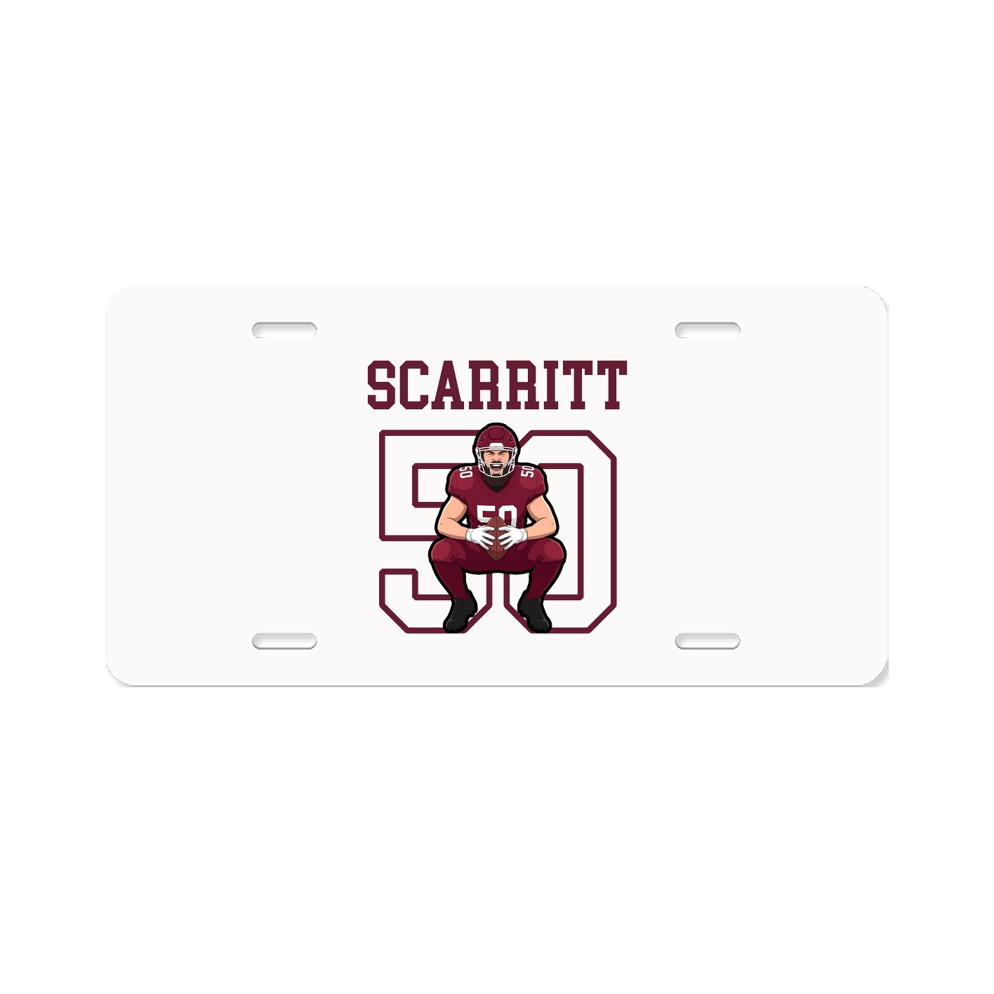 License Plate — Shirsey in Classic