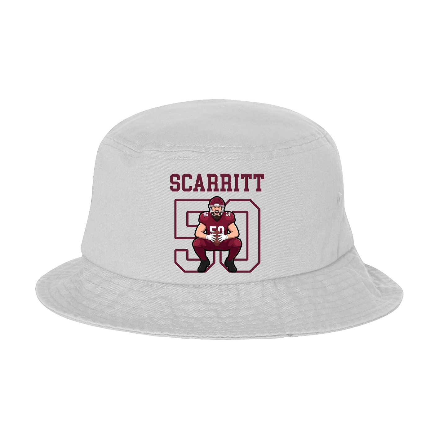 Bucket Cap — Shirsey in White