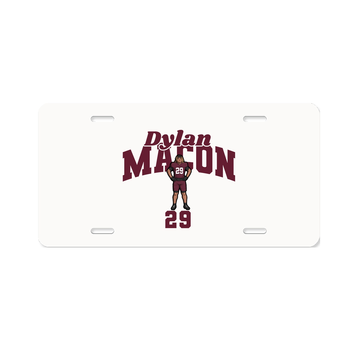 License Plate — Signature Arch in Classic