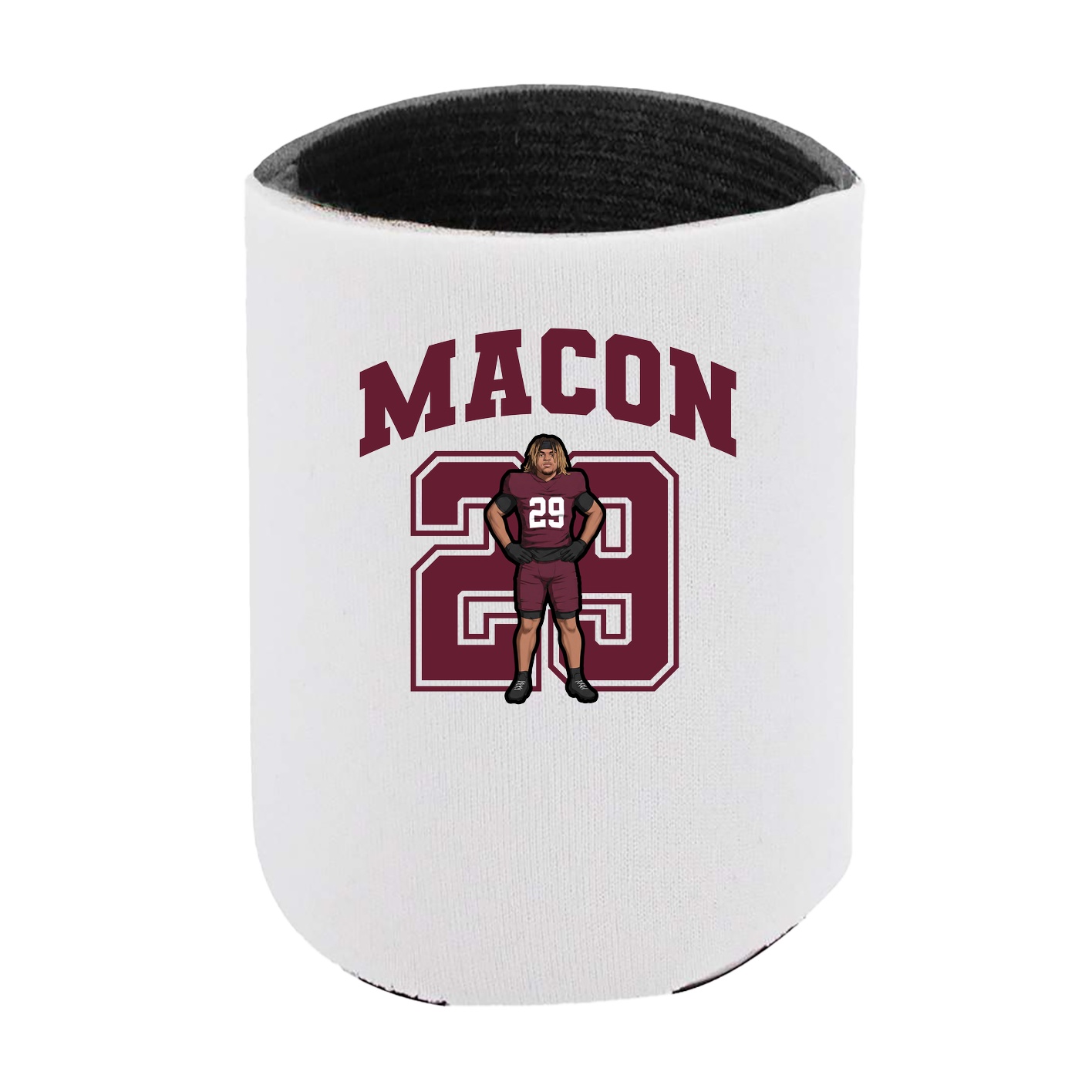Can Holder — Number in White
