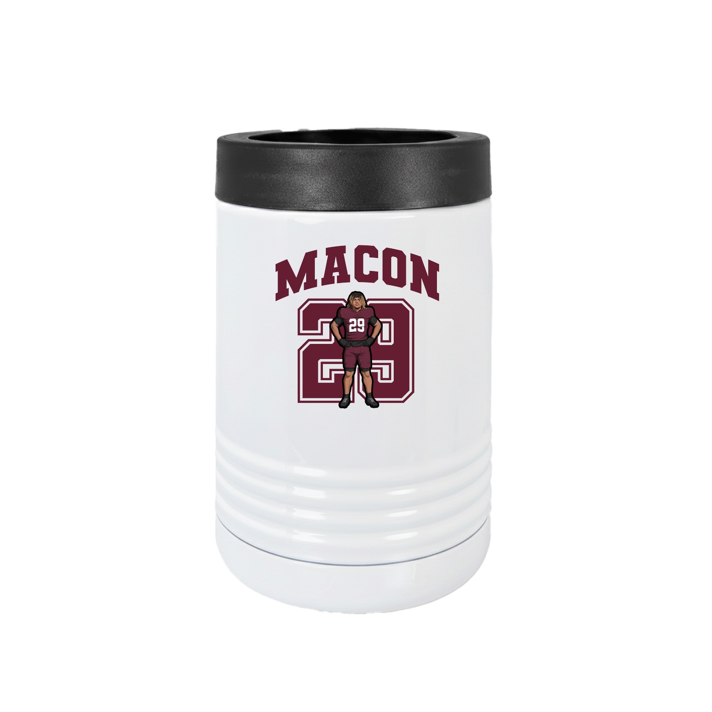 Beverage Holder — Number in White