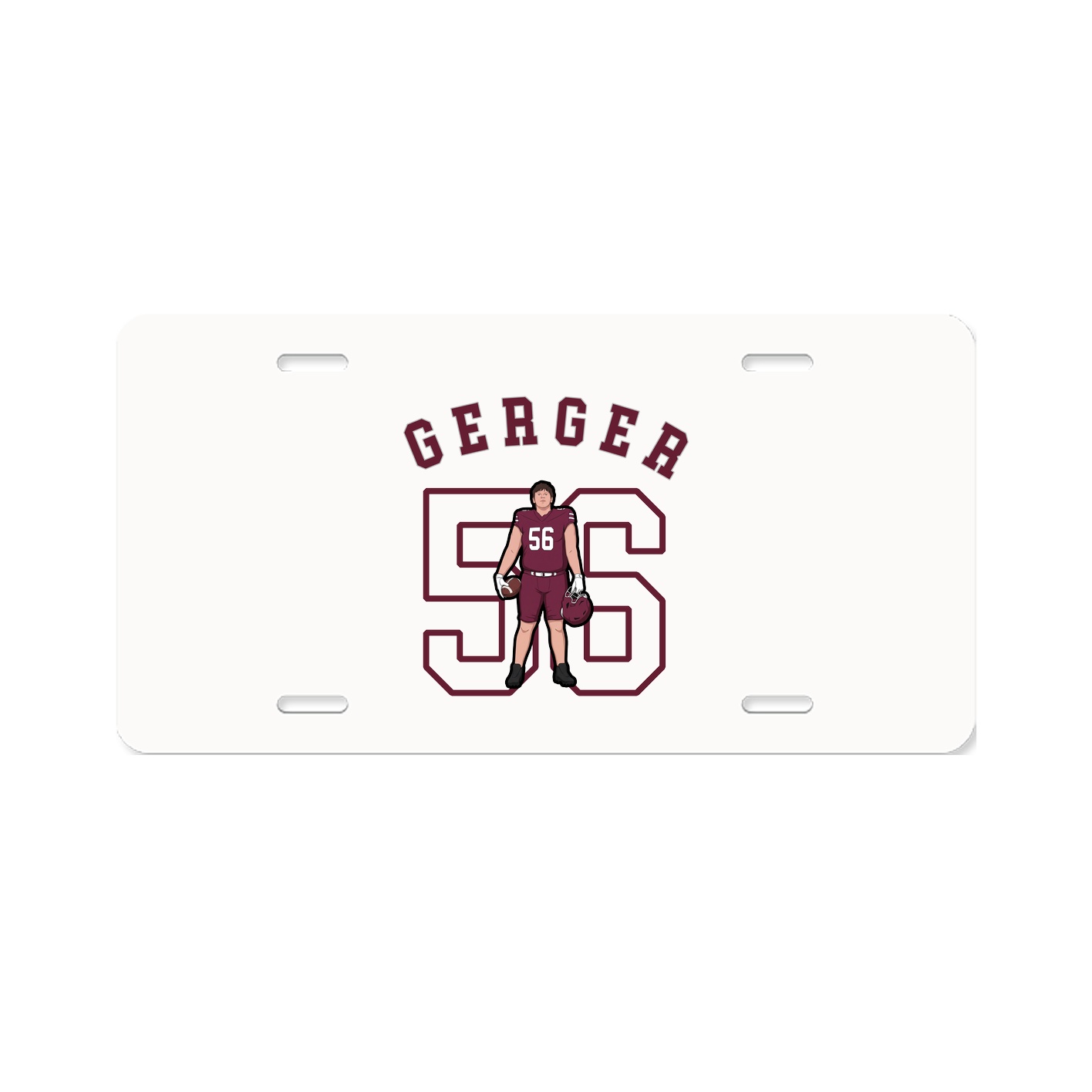 License Plate — Shirsey Arch in Classic