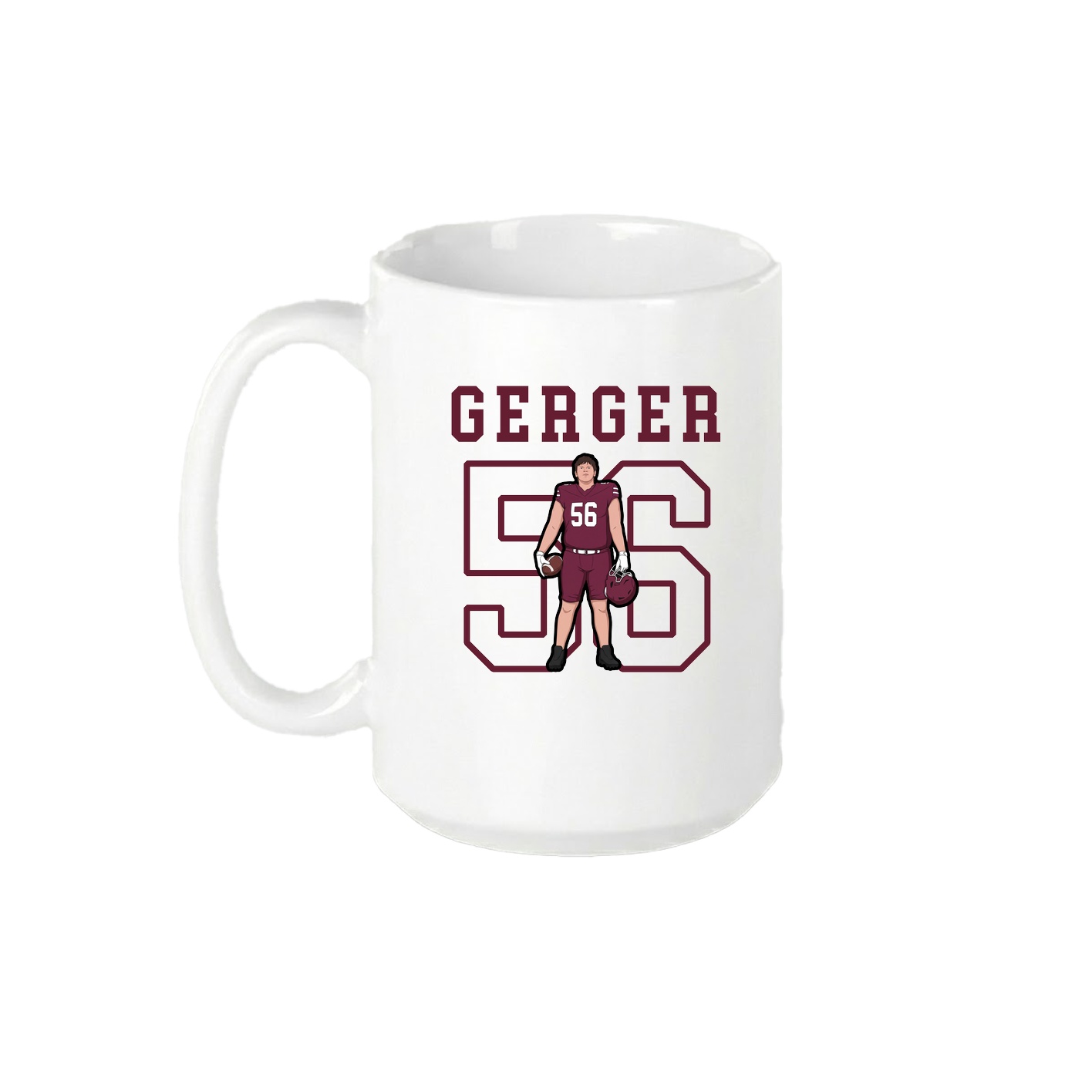 15oz Coffee Mug — Shirsey in White