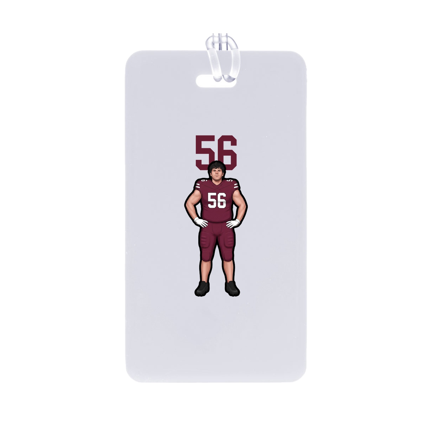 Bag Tag — Number Top in Classic