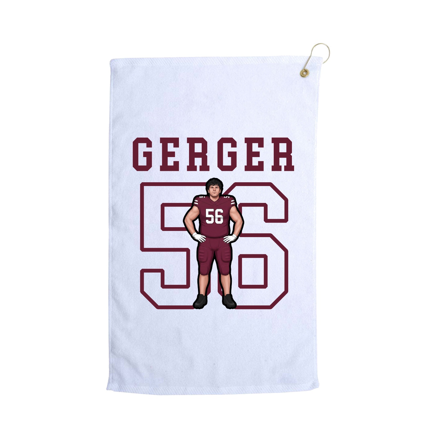 Golf Towel — Shirsey in White