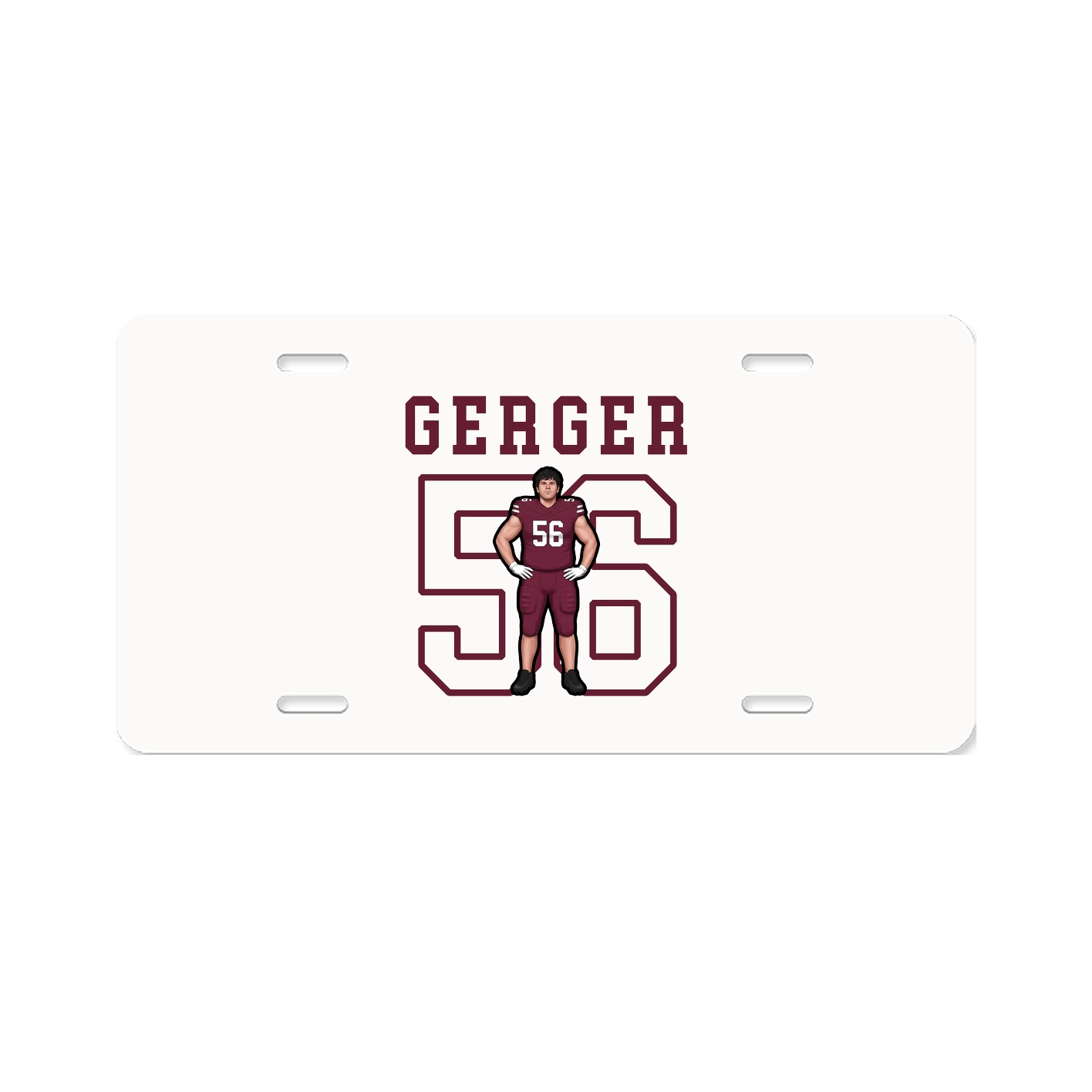License Plate — Shirsey in Classic