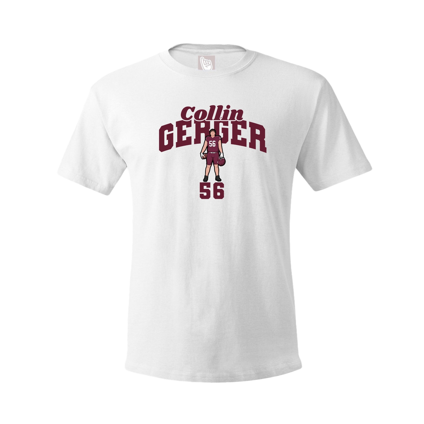 Tee — Signature Arch in White