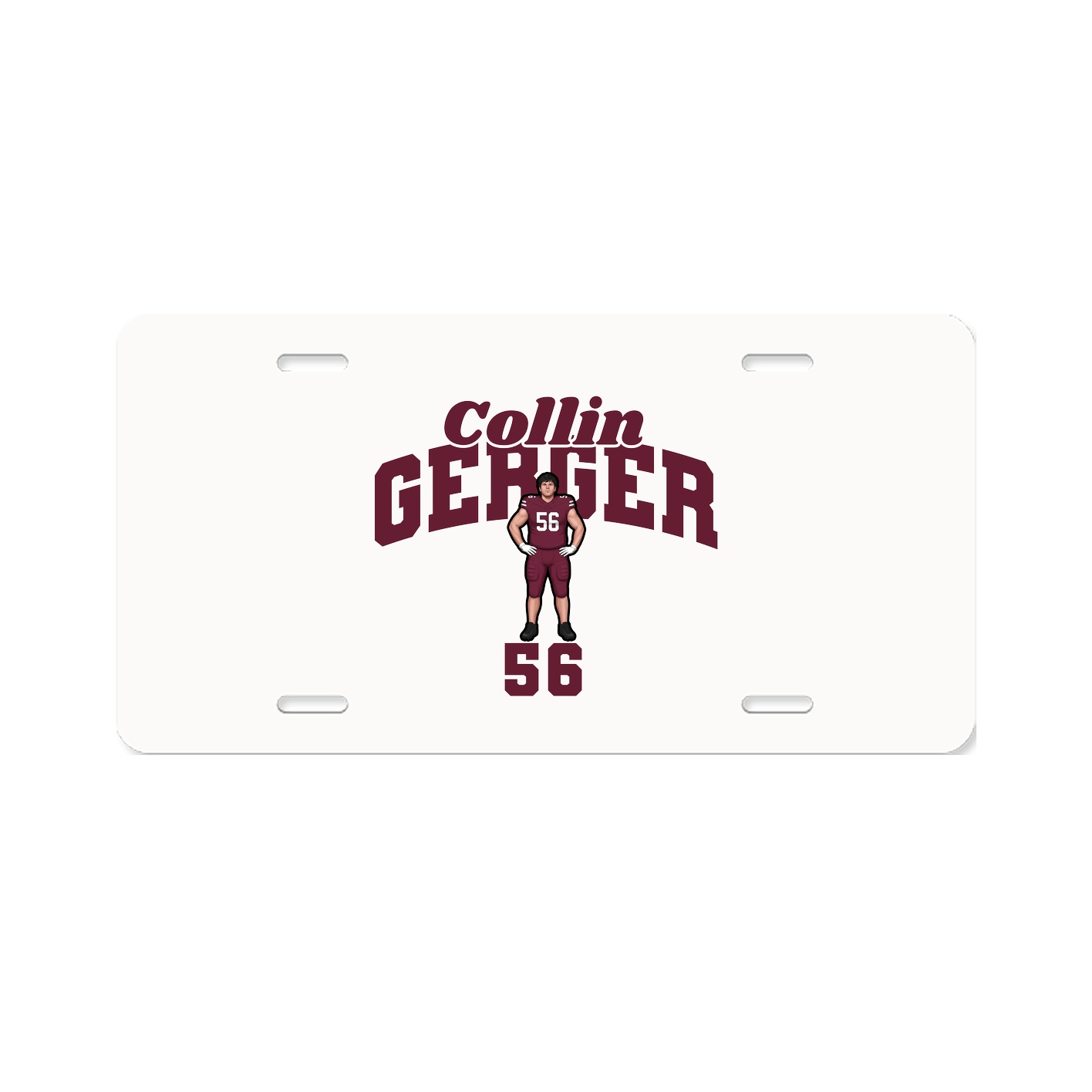 License Plate — Signature Arch in Classic