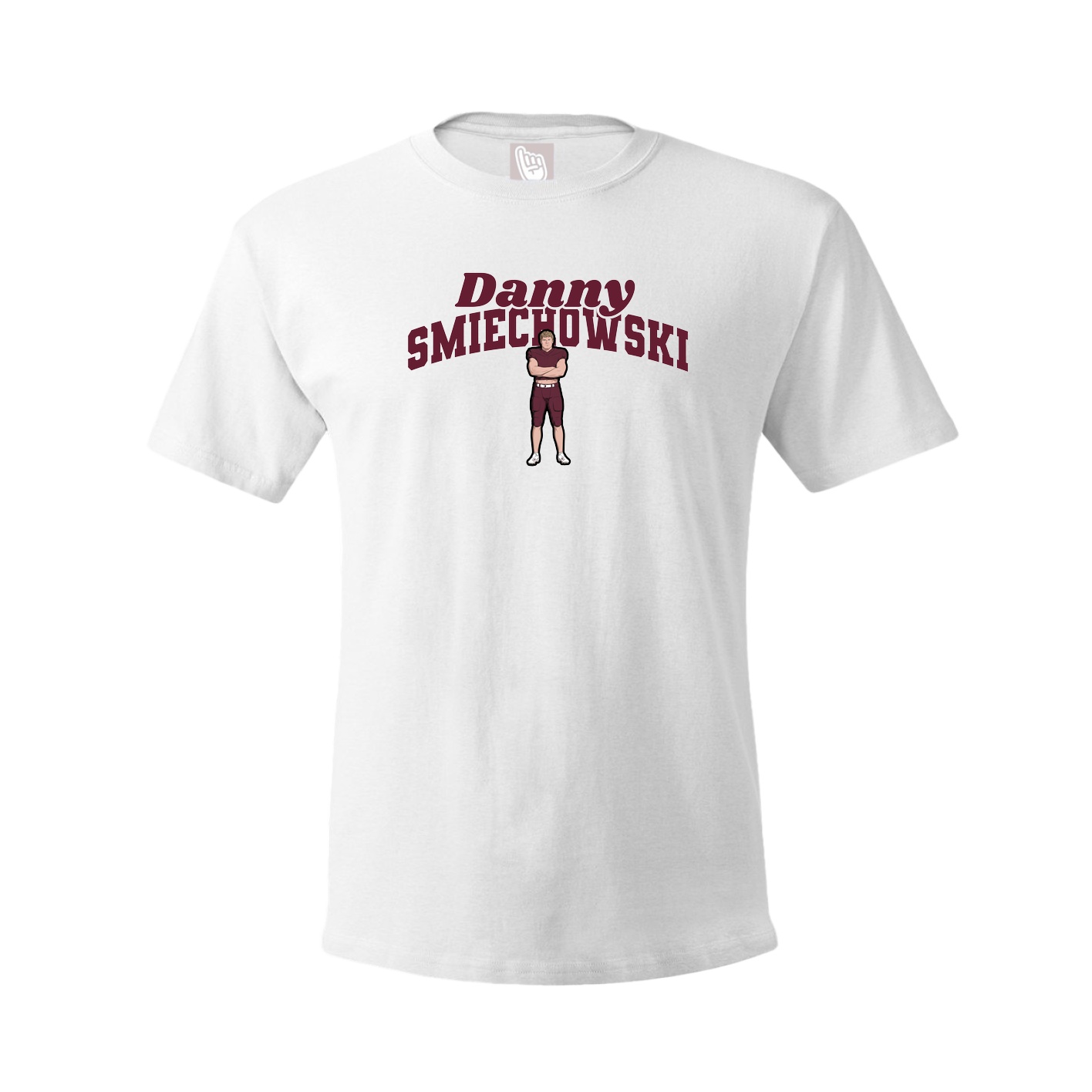 Youth Tee — Signature Arch in White