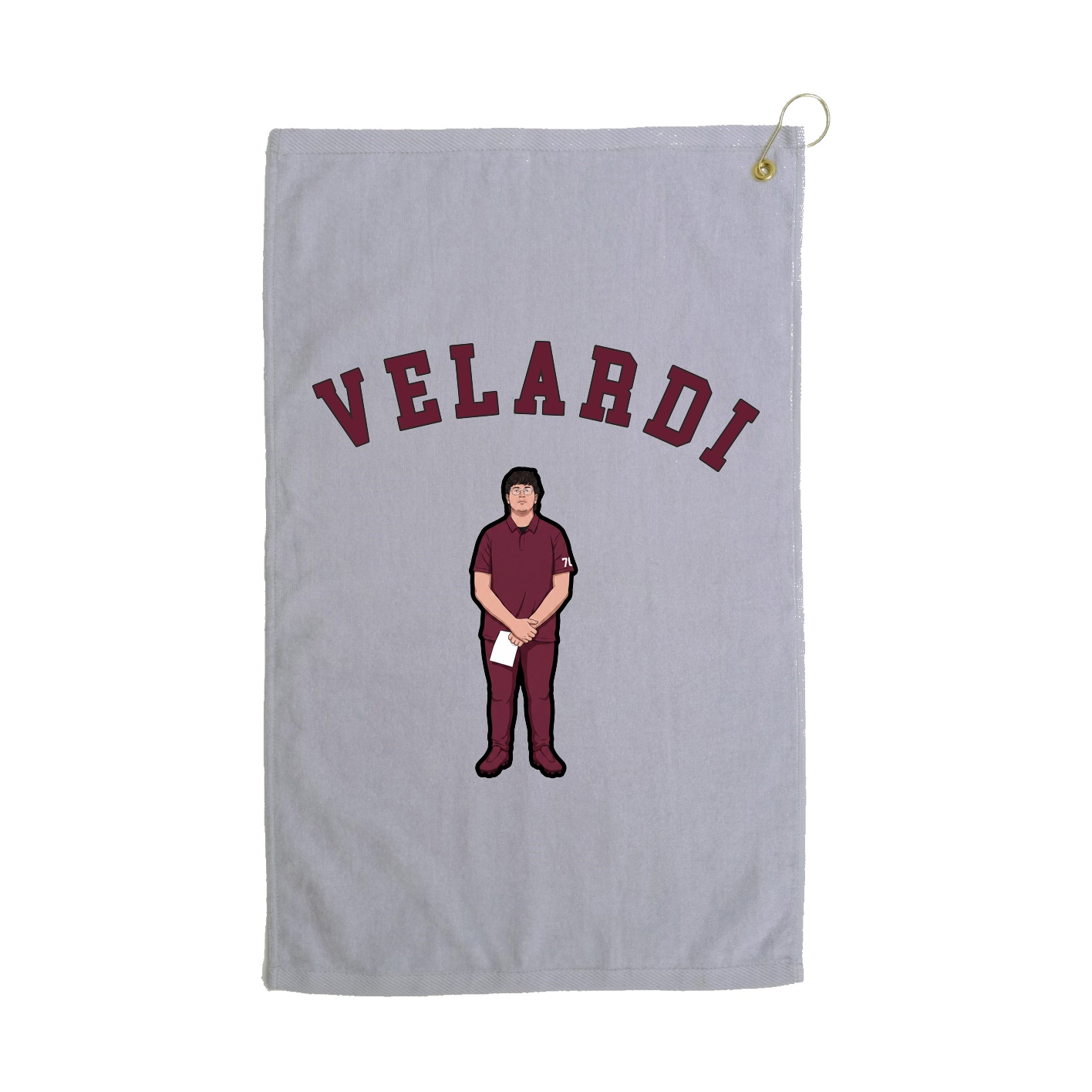 Golf Towel — Shirsey Arch in Grey