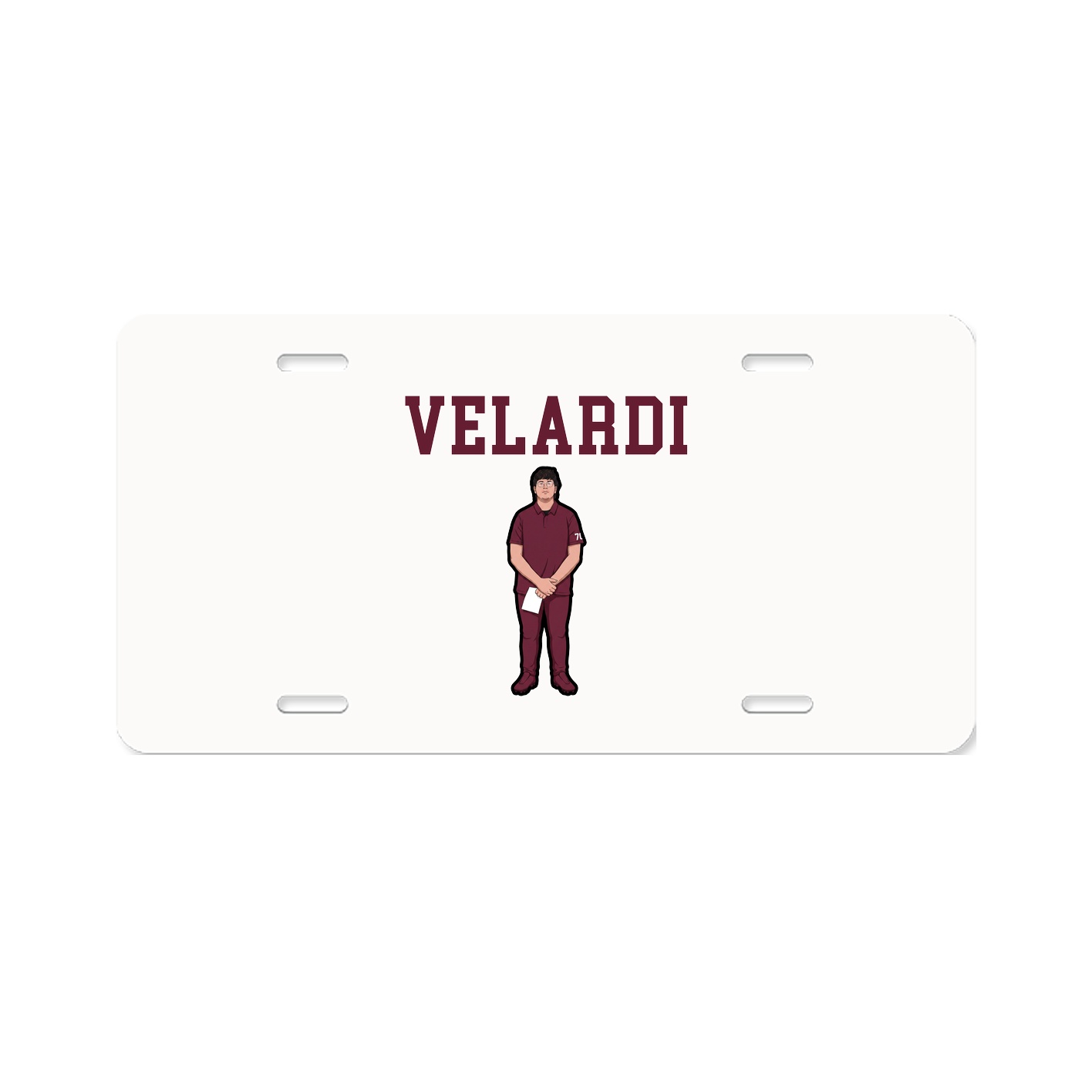 License Plate — Shirsey in Classic
