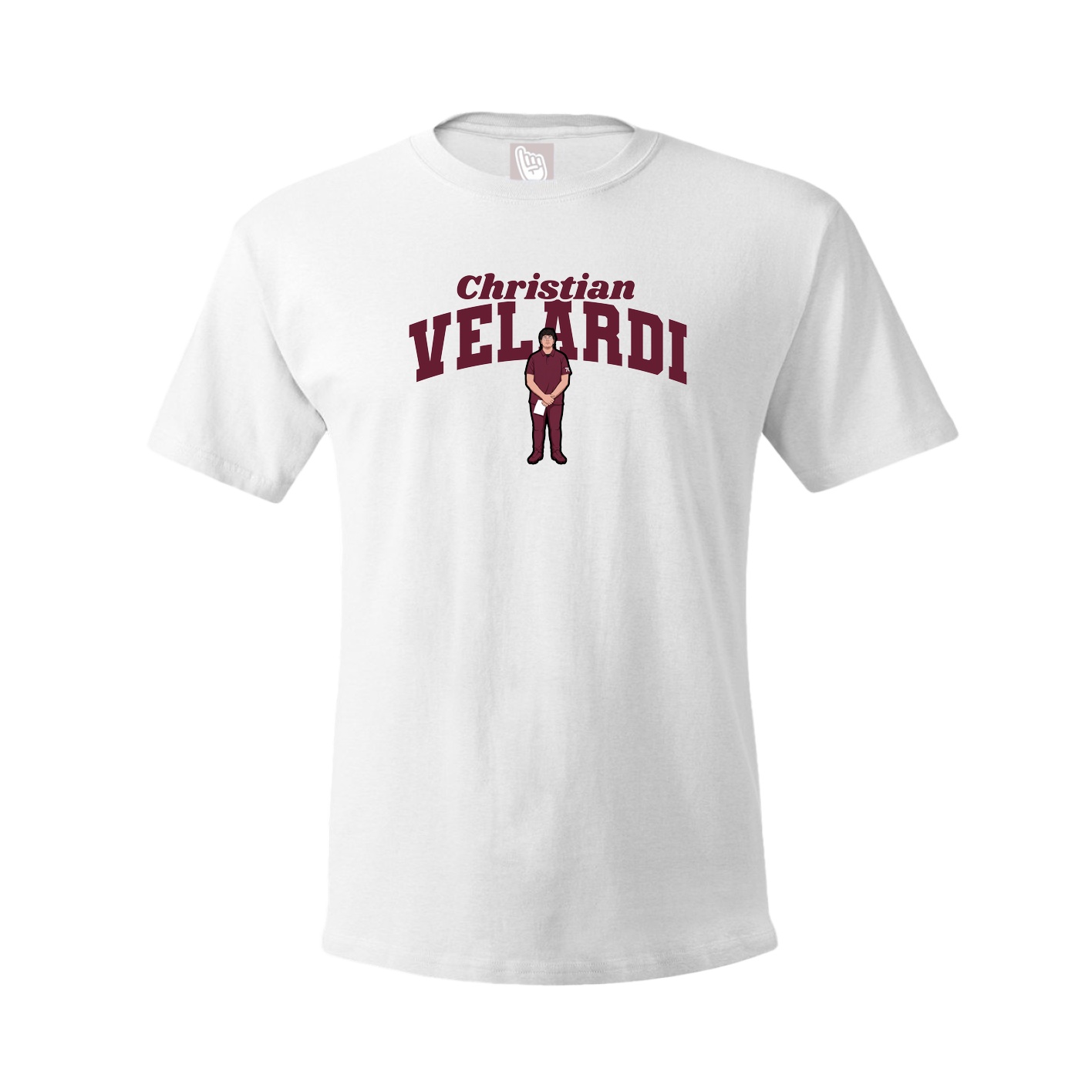 Tee — Signature Arch in White