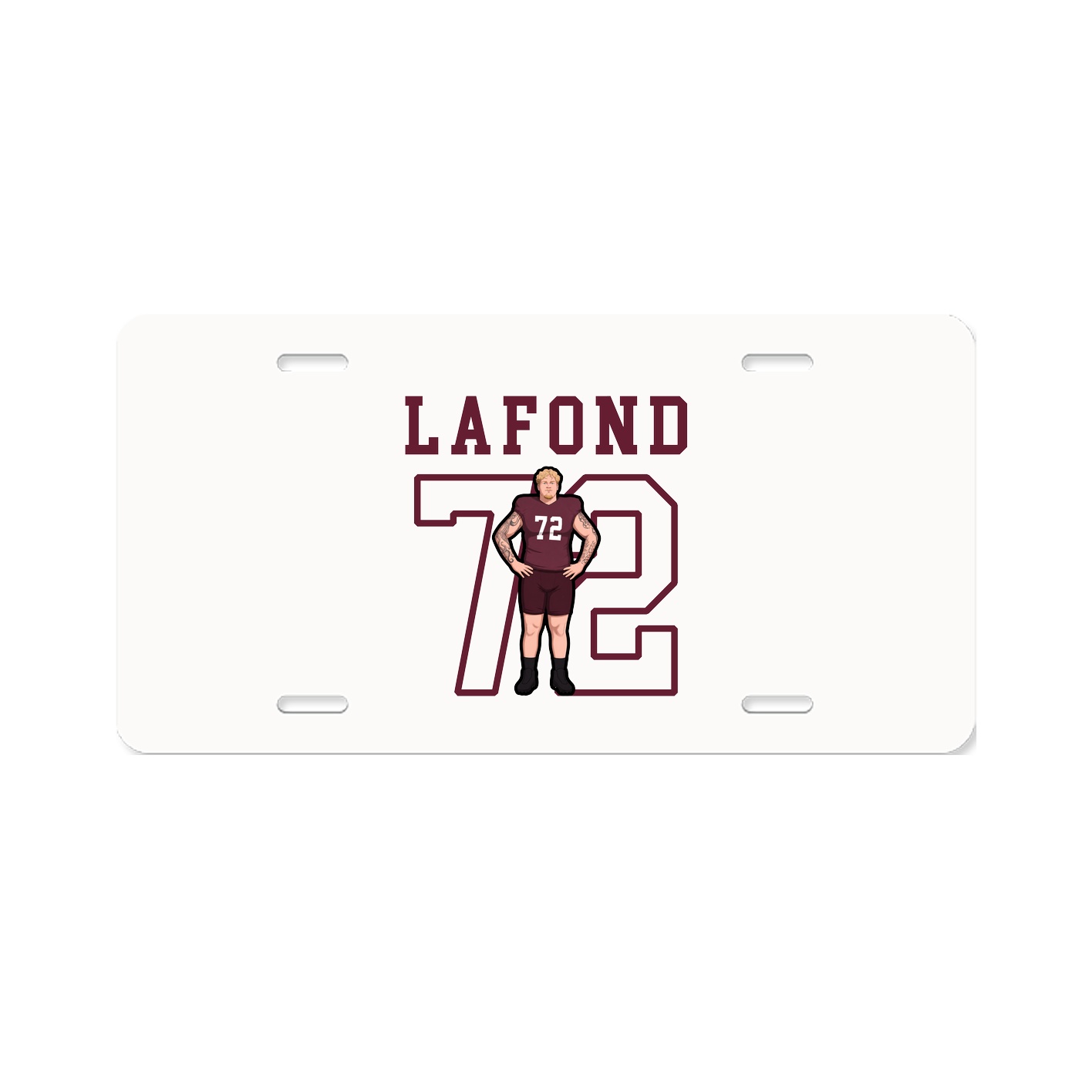 License Plate — Shirsey in Classic