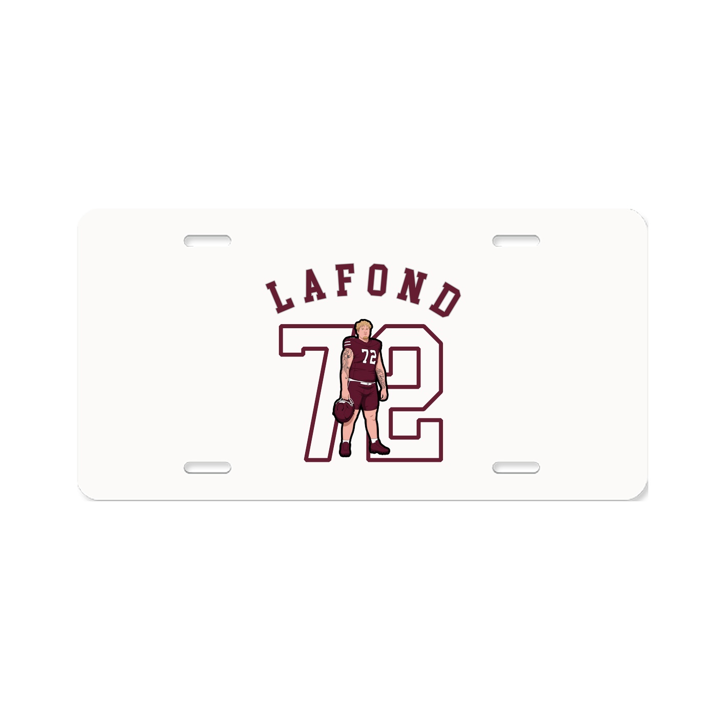 License Plate — Shirsey Arch in Classic