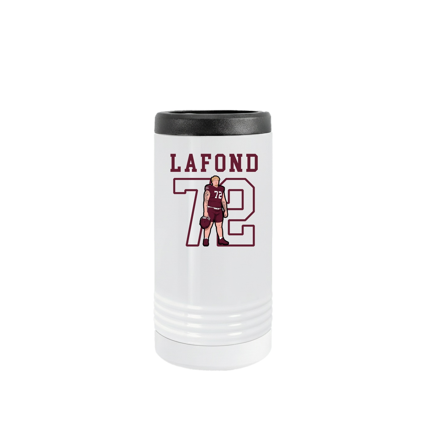 Slim Beverage Holder — Shirsey in White