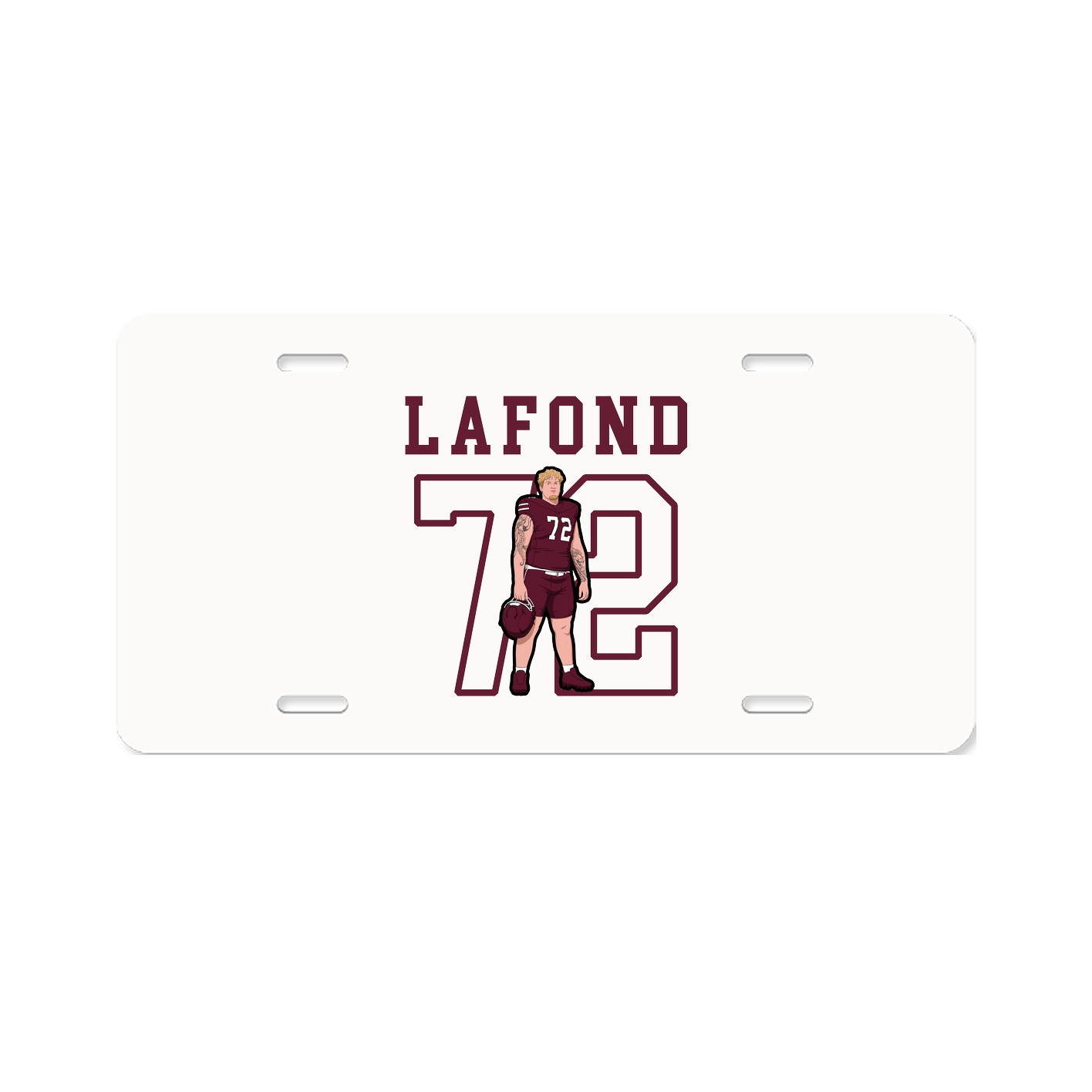 License Plate — Shirsey in Classic