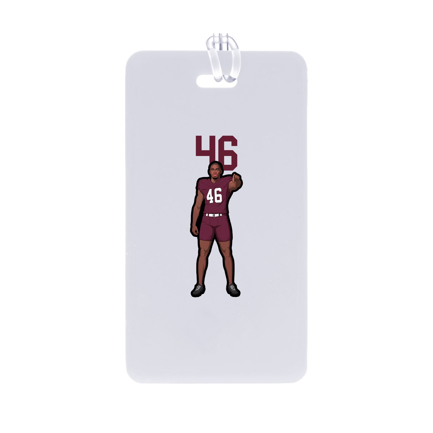 Bag Tag — Number Top in Classic